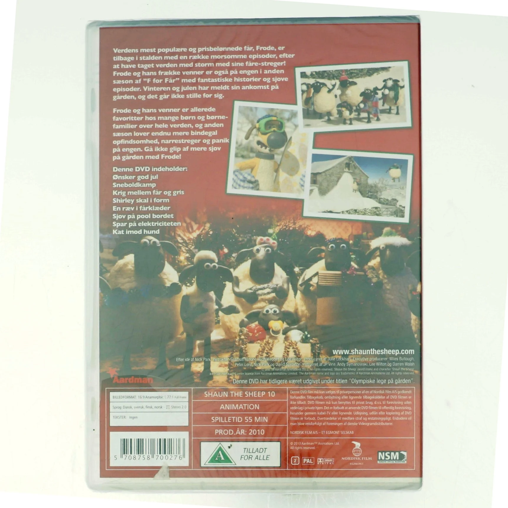 F for får, ønsker god jul