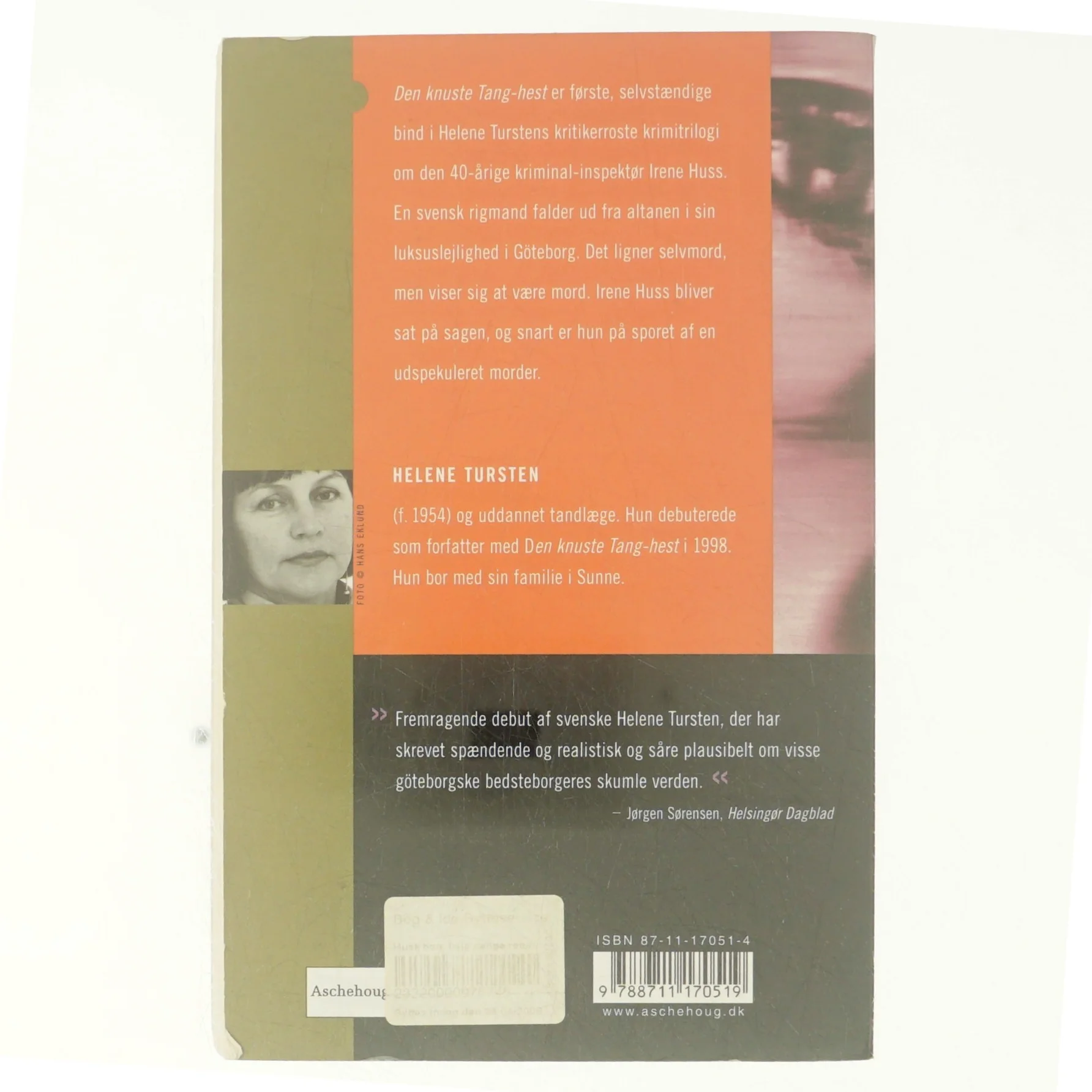 Den knuste Tang-hest af Helene Tursten