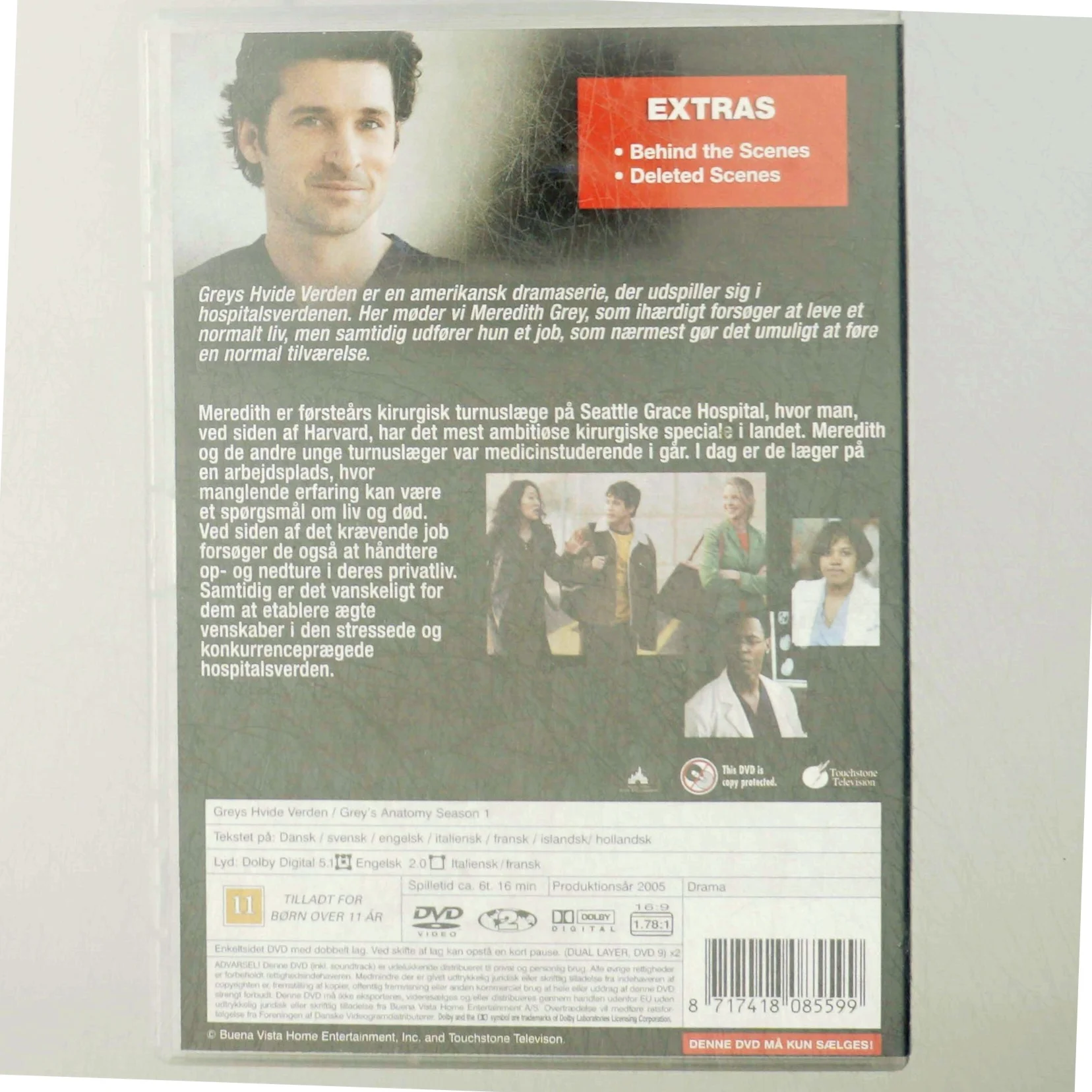 Greys Hvide Verden - Sæson 1 (dvd)