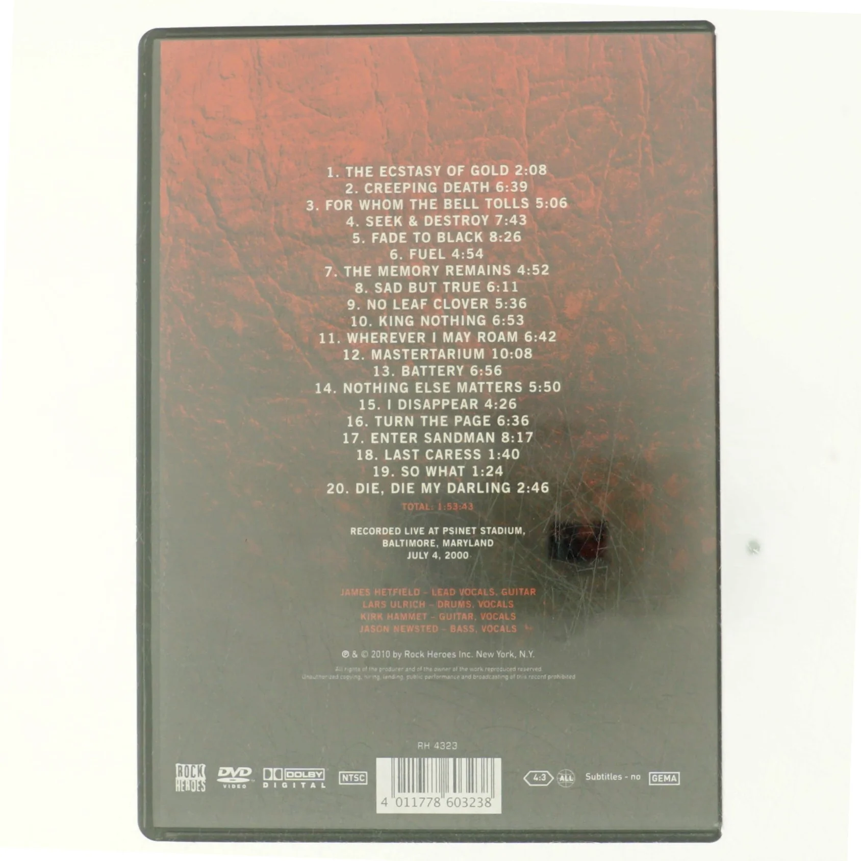 Metallica, Sad but true