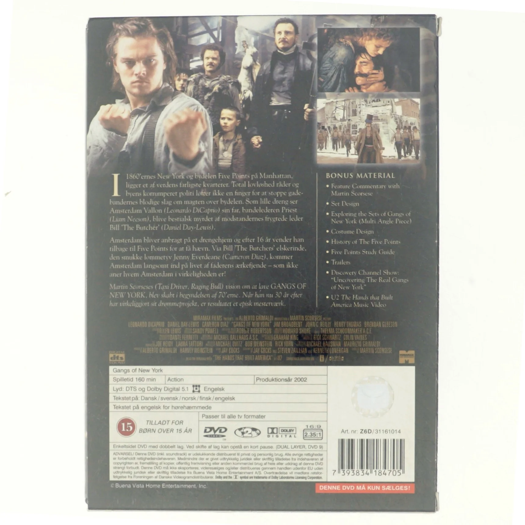 Gangs of New York Dk