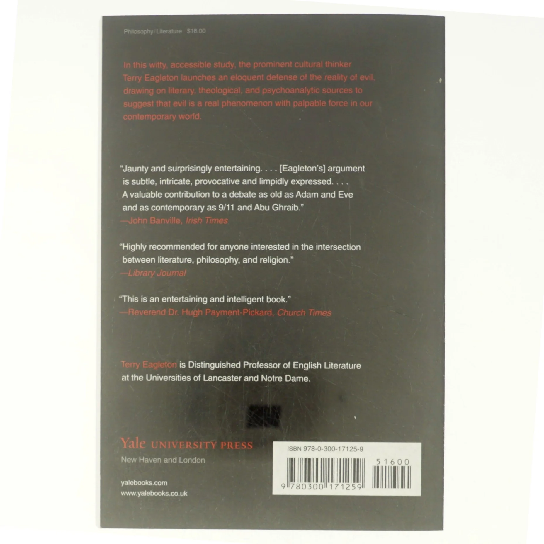 On Evil af Terry Eagleton (Bog)