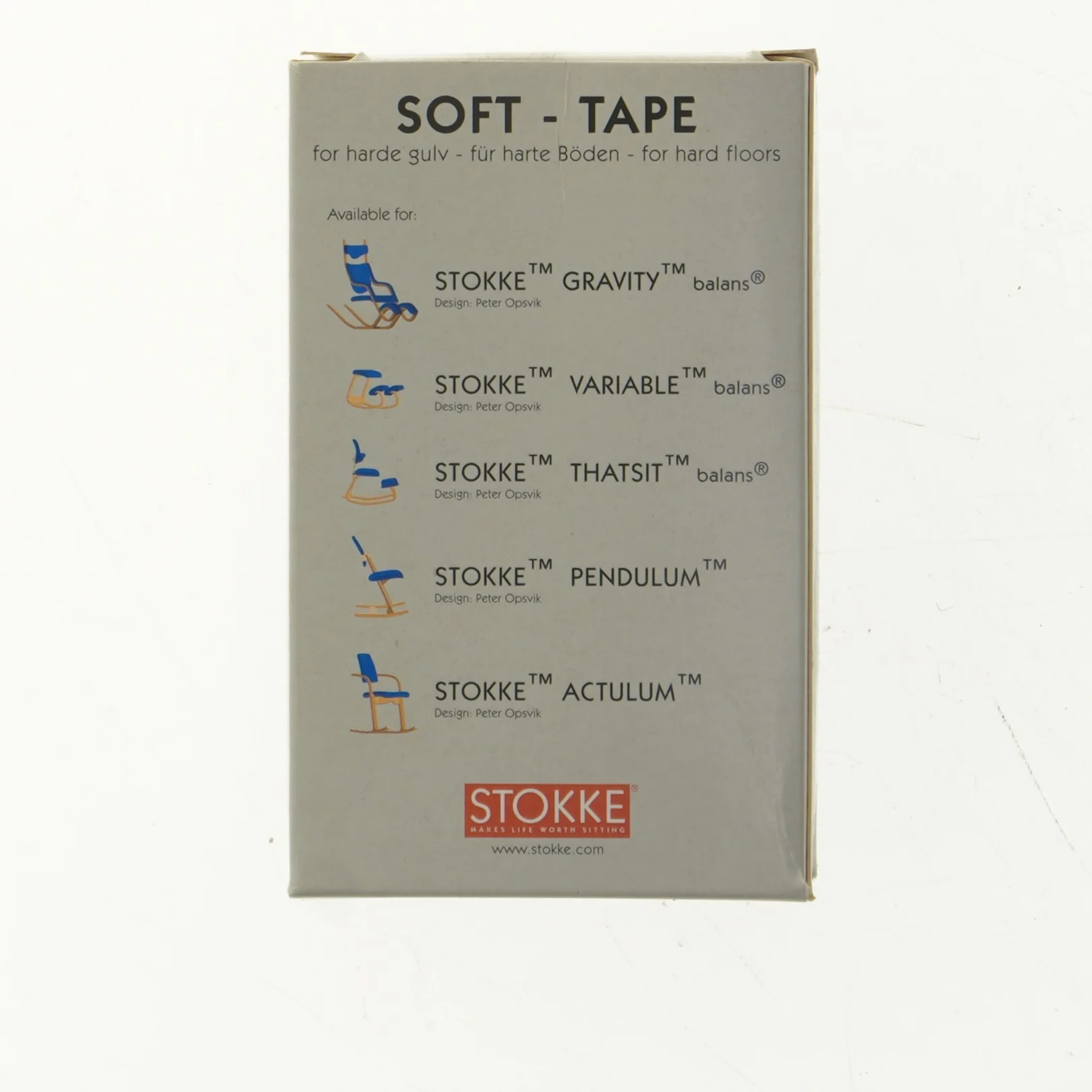 Soft tape til stol fra Stokke (str. 12 cm)