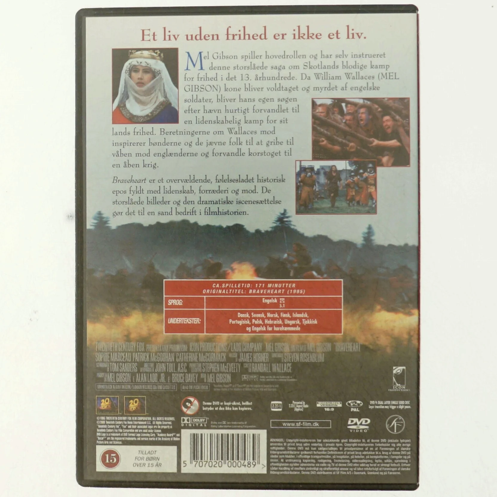 Braveheart Single Disc Version