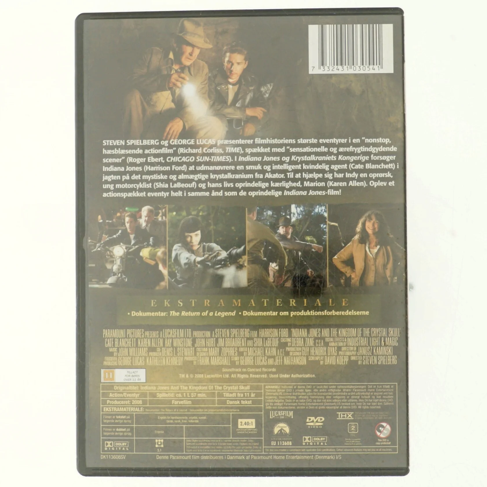 INDIANA JONES og krystalkraniets kongerige