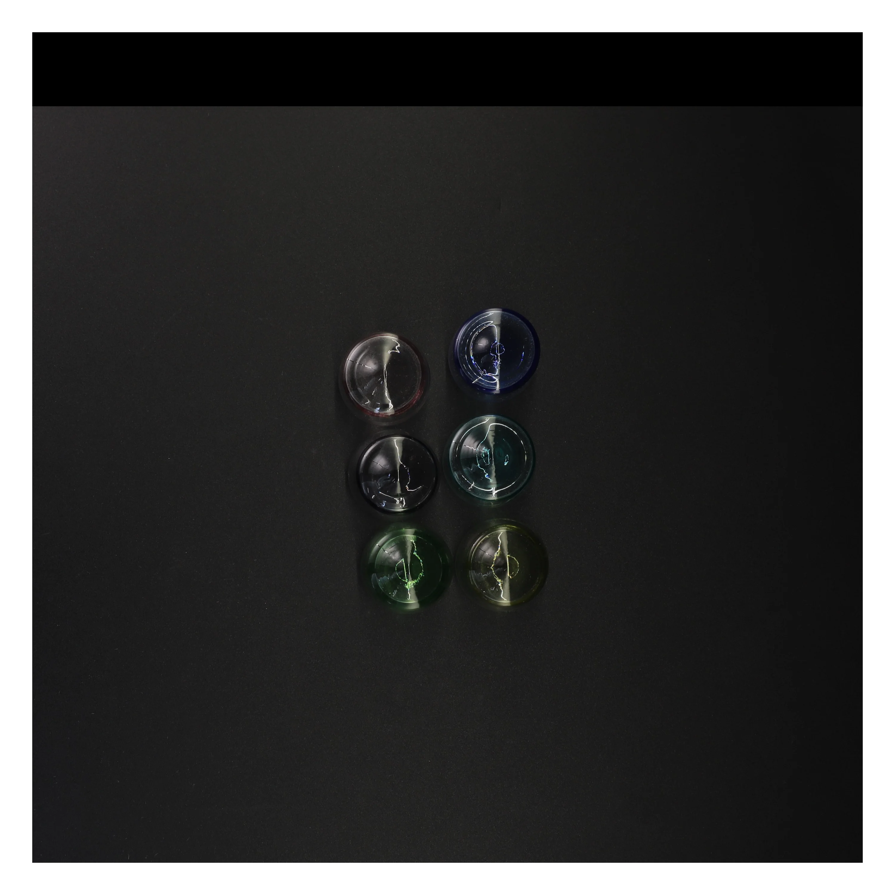 KJ Kollektion vippe shotglas fra Kj Collection (str. 5 x 4 cm)