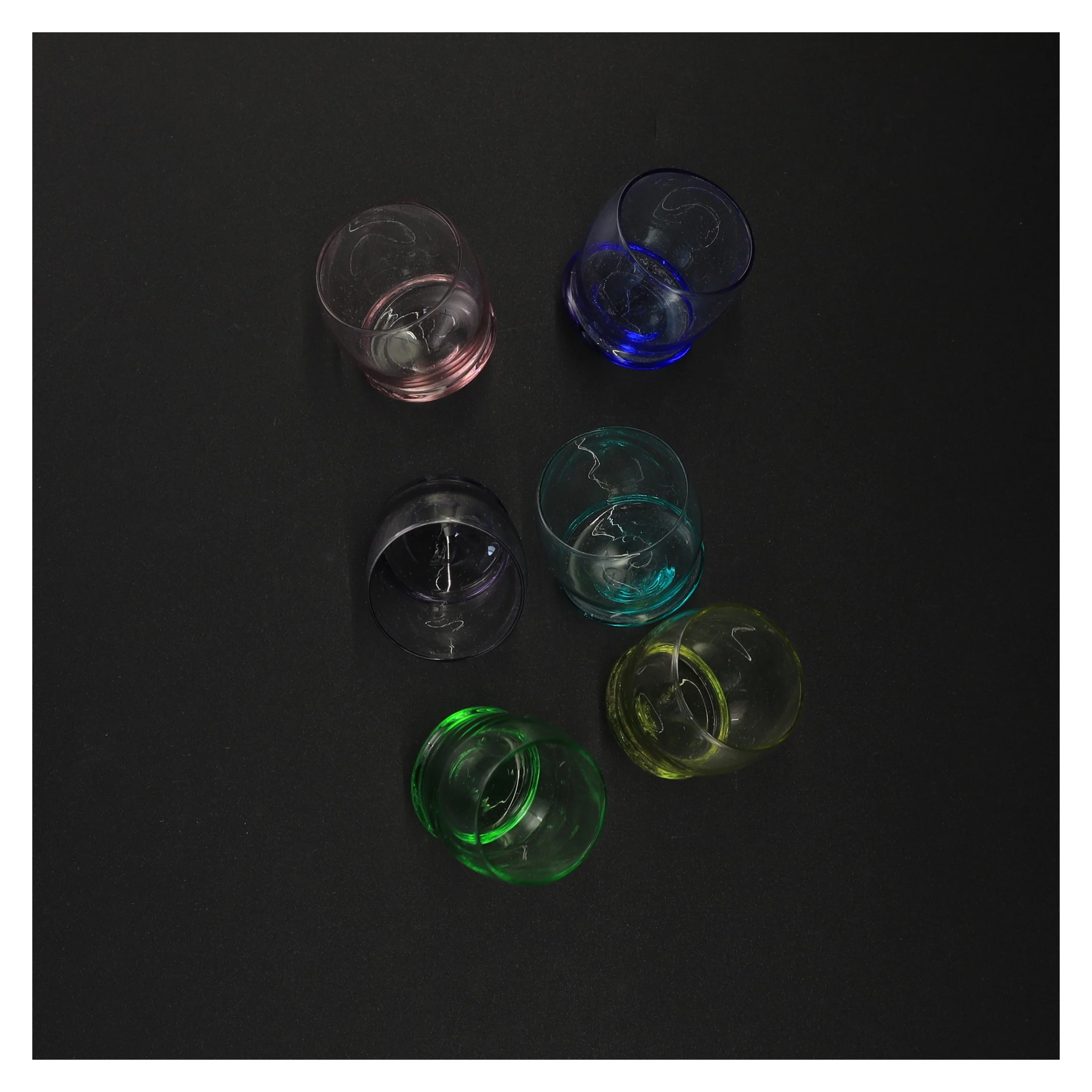 KJ Kollektion vippe shotglas fra Kj Collection (str. 5 x 4 cm)