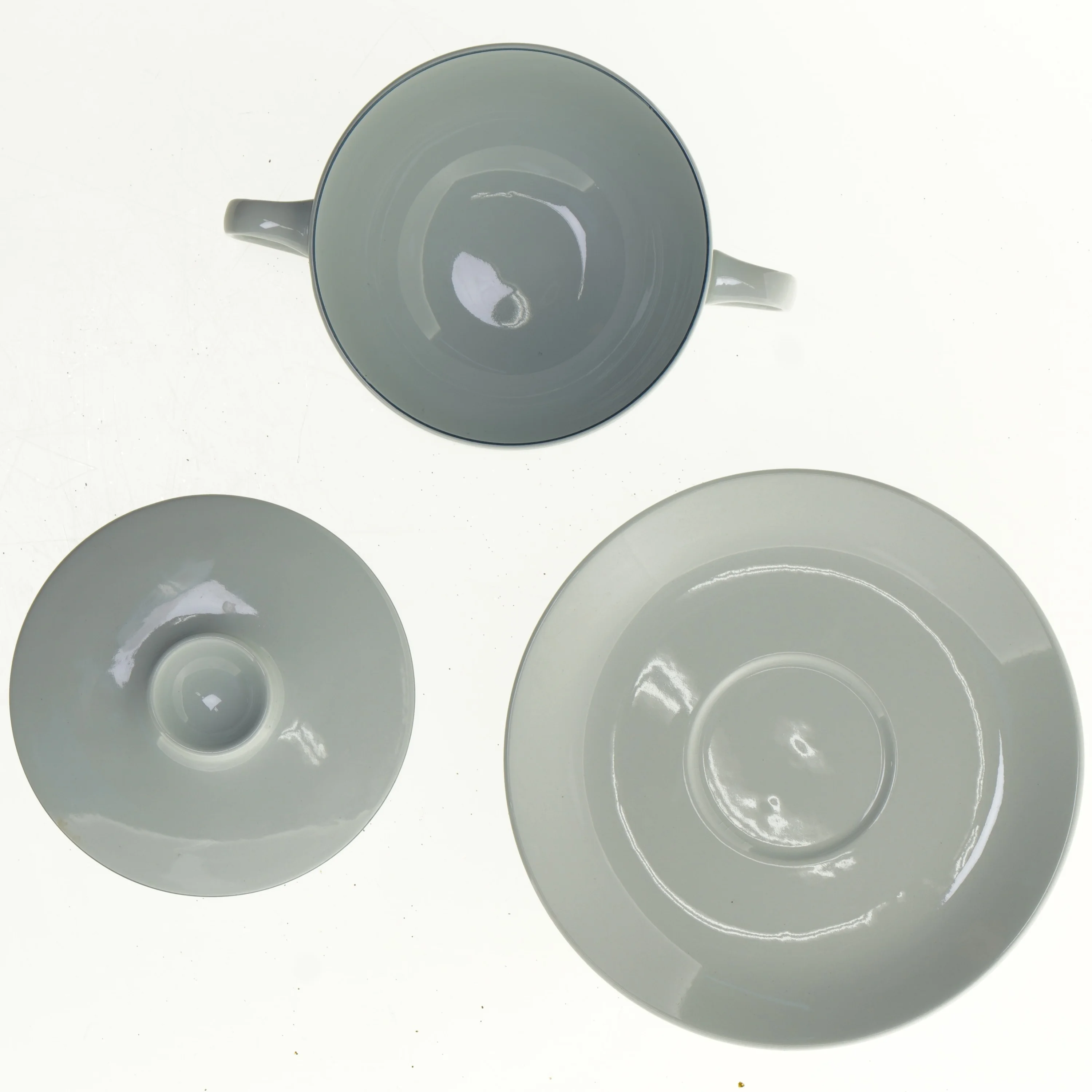 Suppe kop fra Aluminia (str. 17 cm)