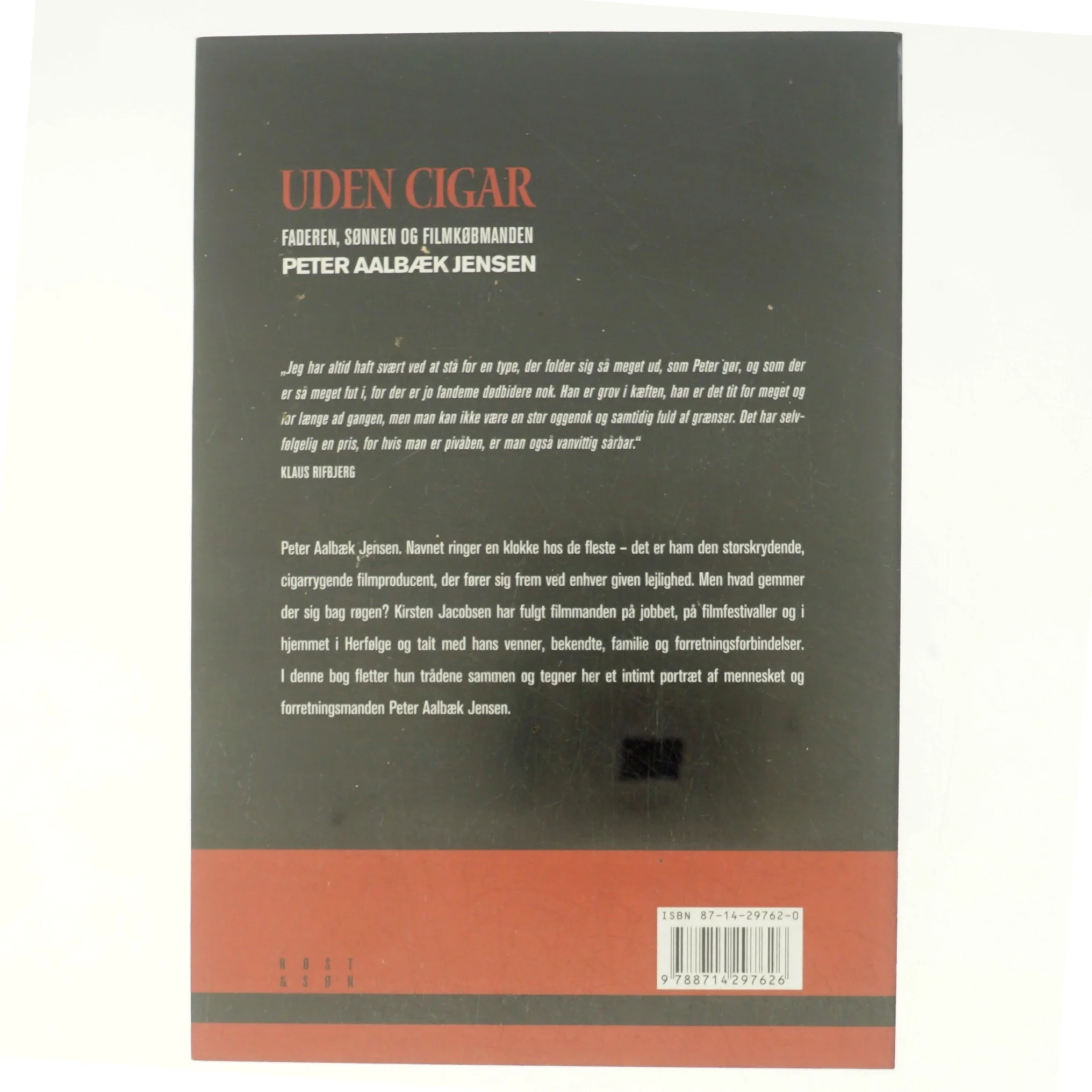 Uden cigar af Kirsten Jacobsen (Bog)