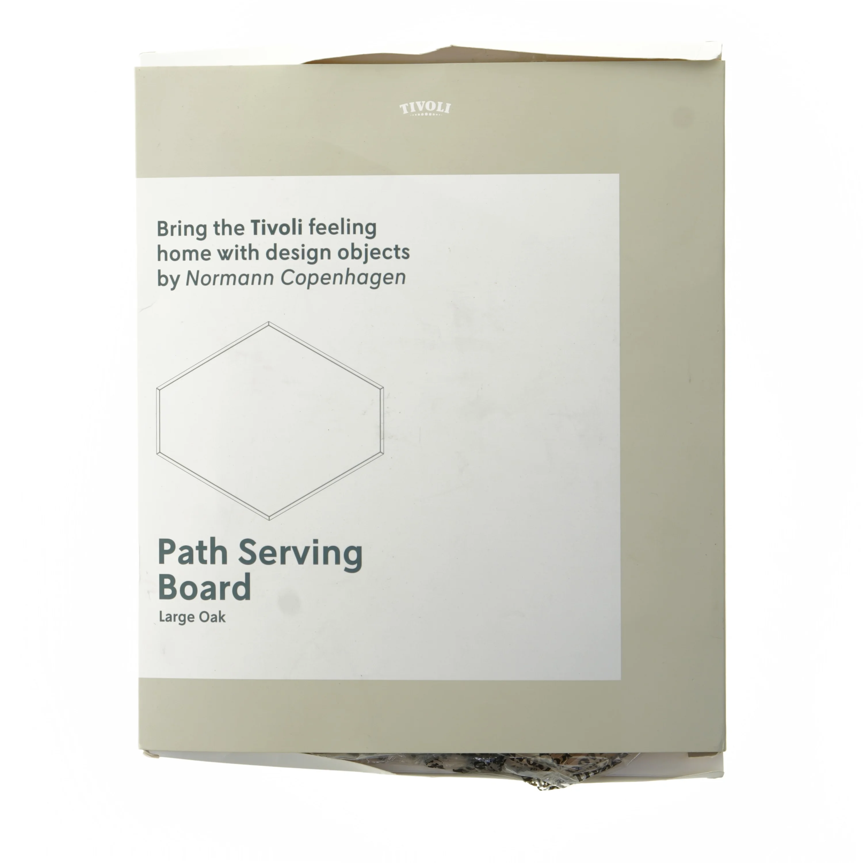 Serveringsbræt i egetræ fra Normann Copenhagen (str. 35x30 cm)