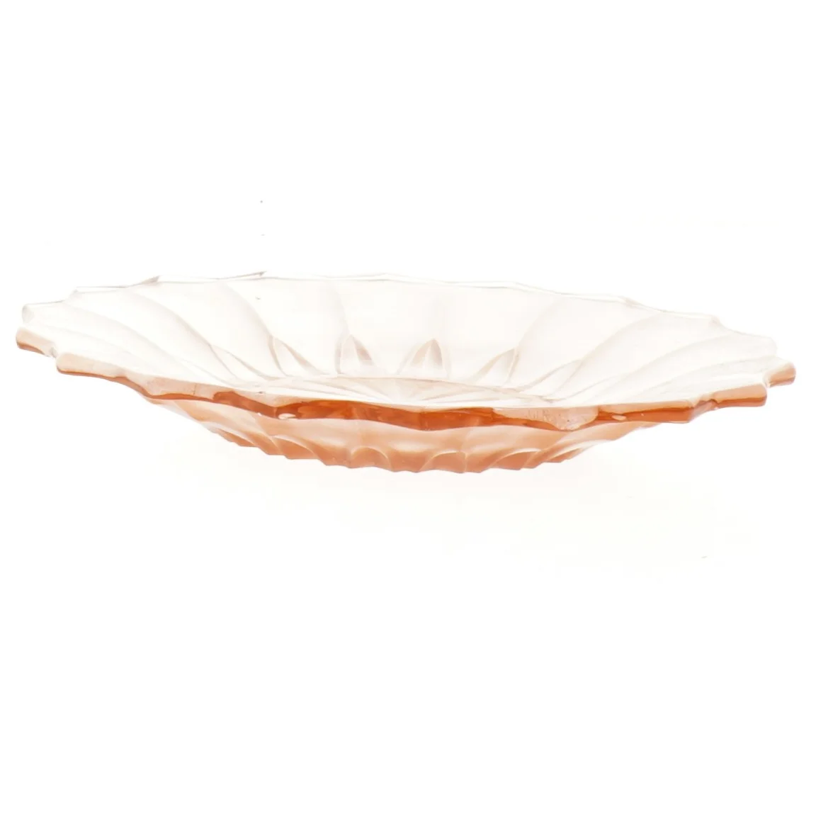 Dekorativ glasskål (str. Ø 16 cm)