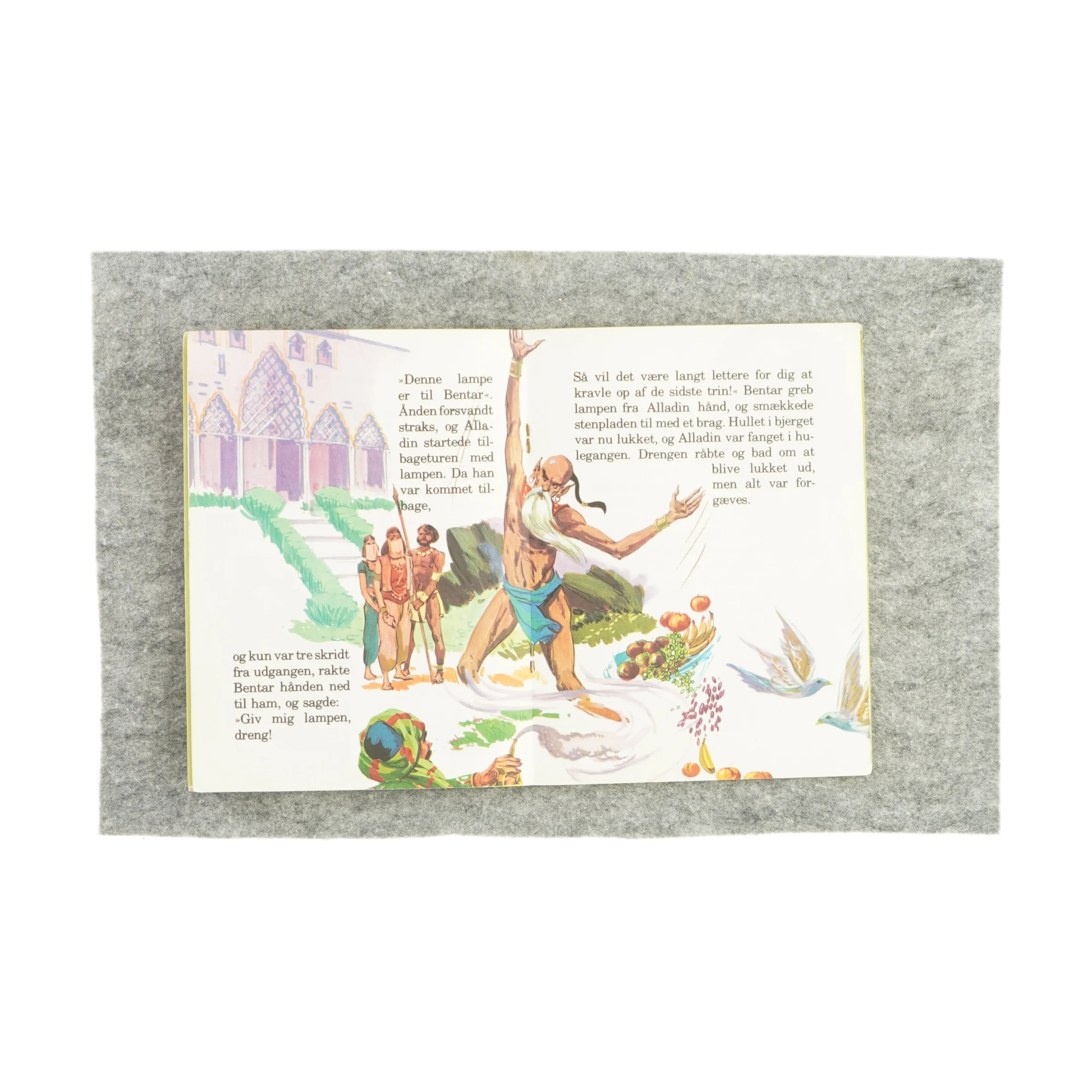 Alladin og hans vidunderlige tryllelampe (Bog)