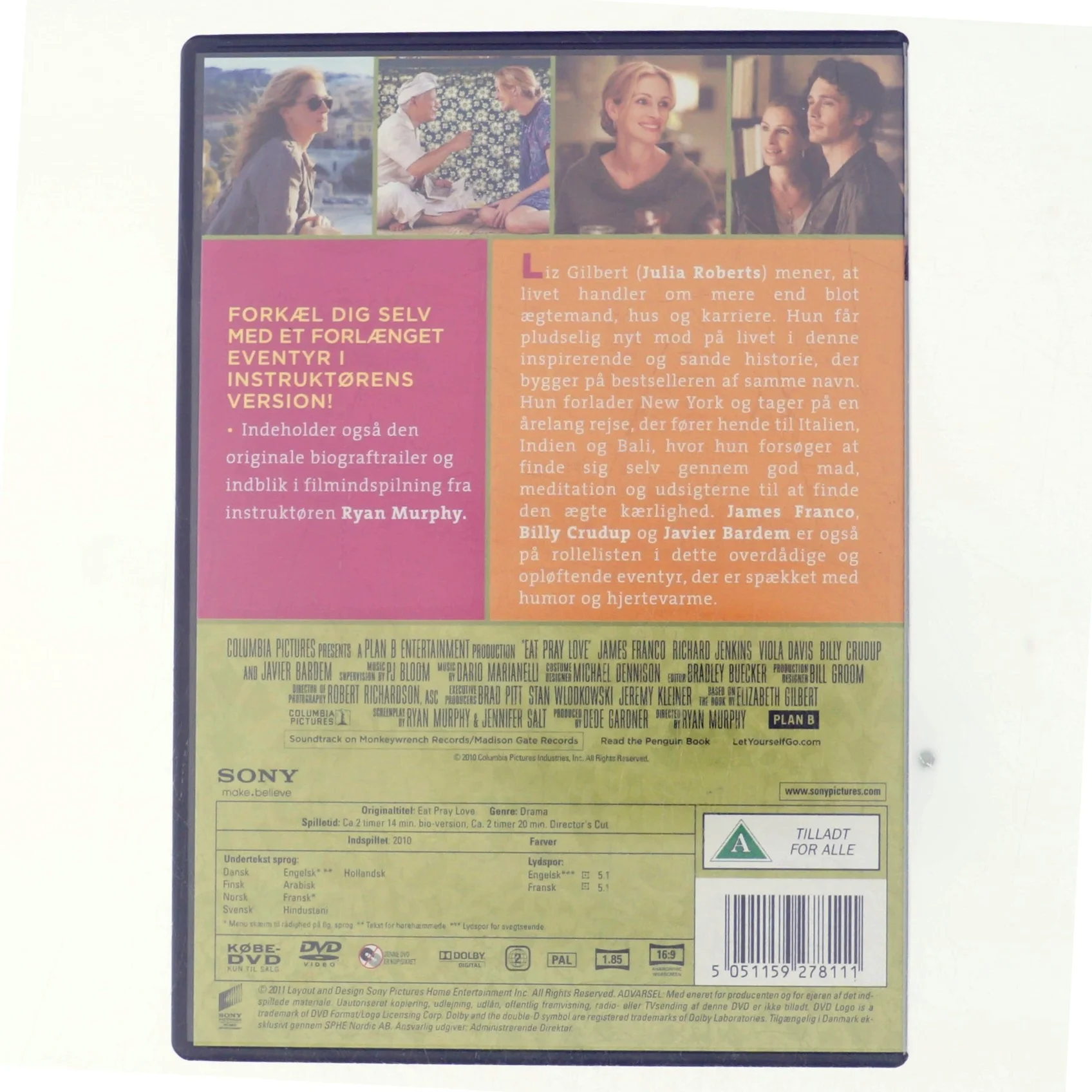 Spis, Bed, Elsk (Eat Pray Love)