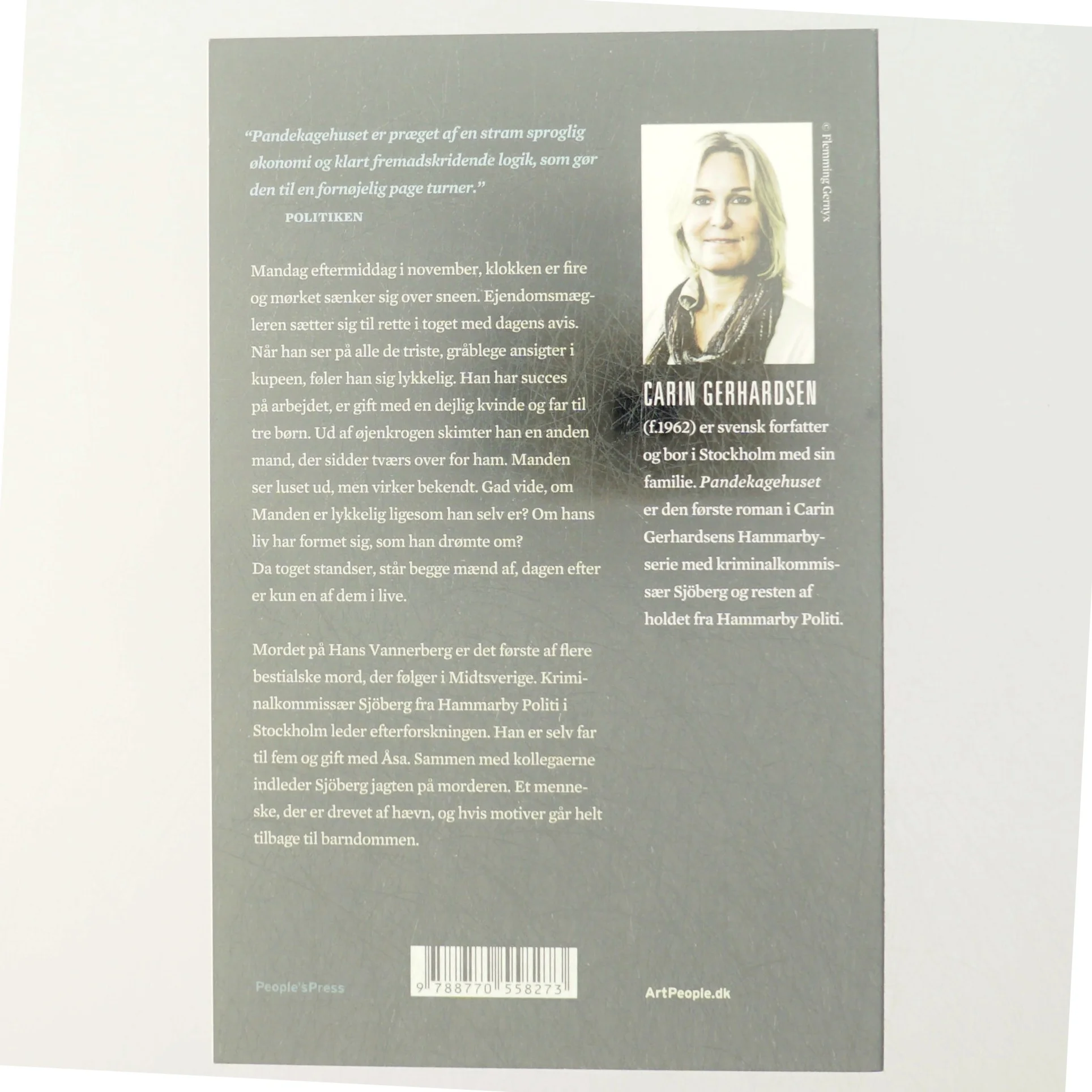 Pandekagehuset : kriminalroman af Carin Gerhardsen (Bog)