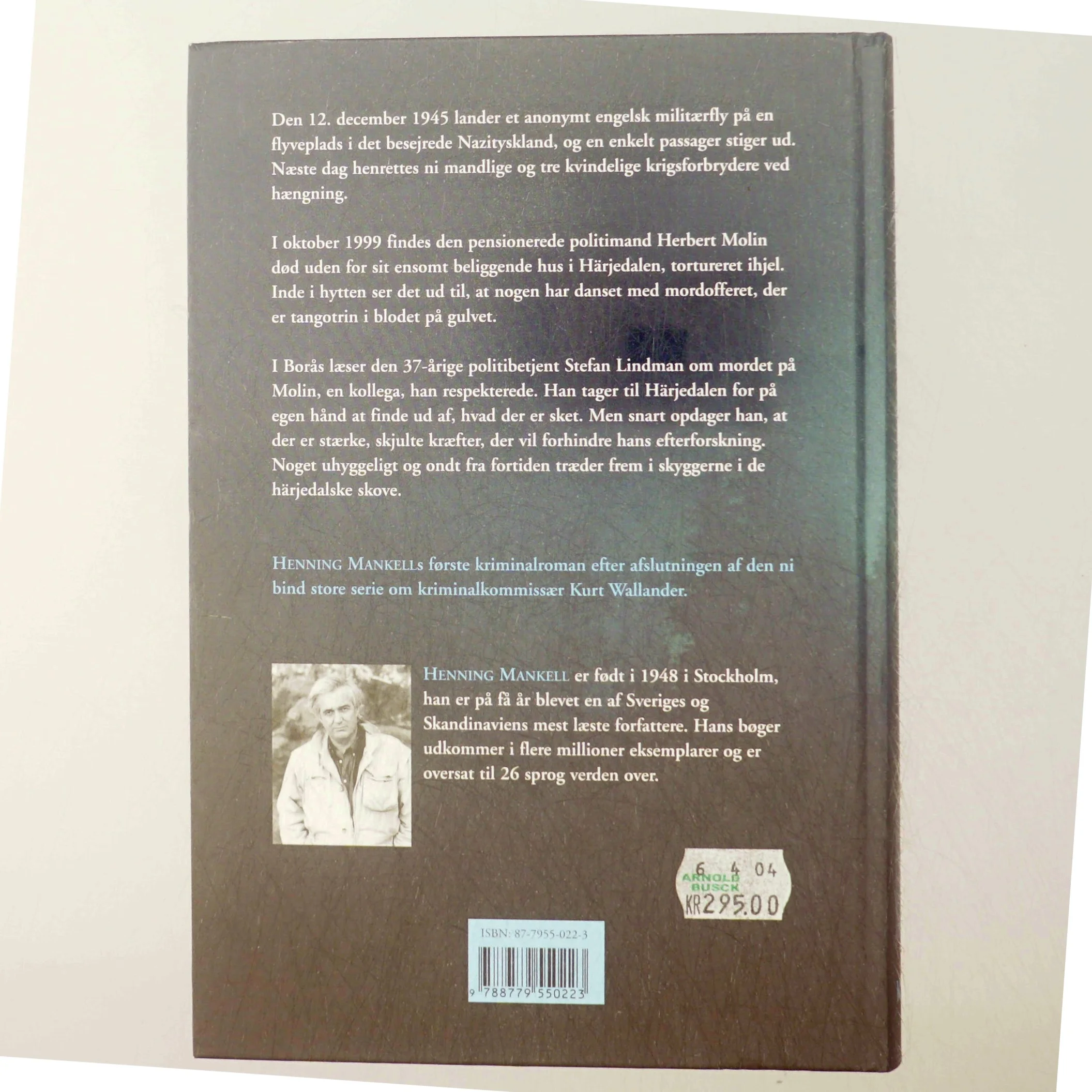 Danselærerens genkomst af Henning Mankell (Bog)