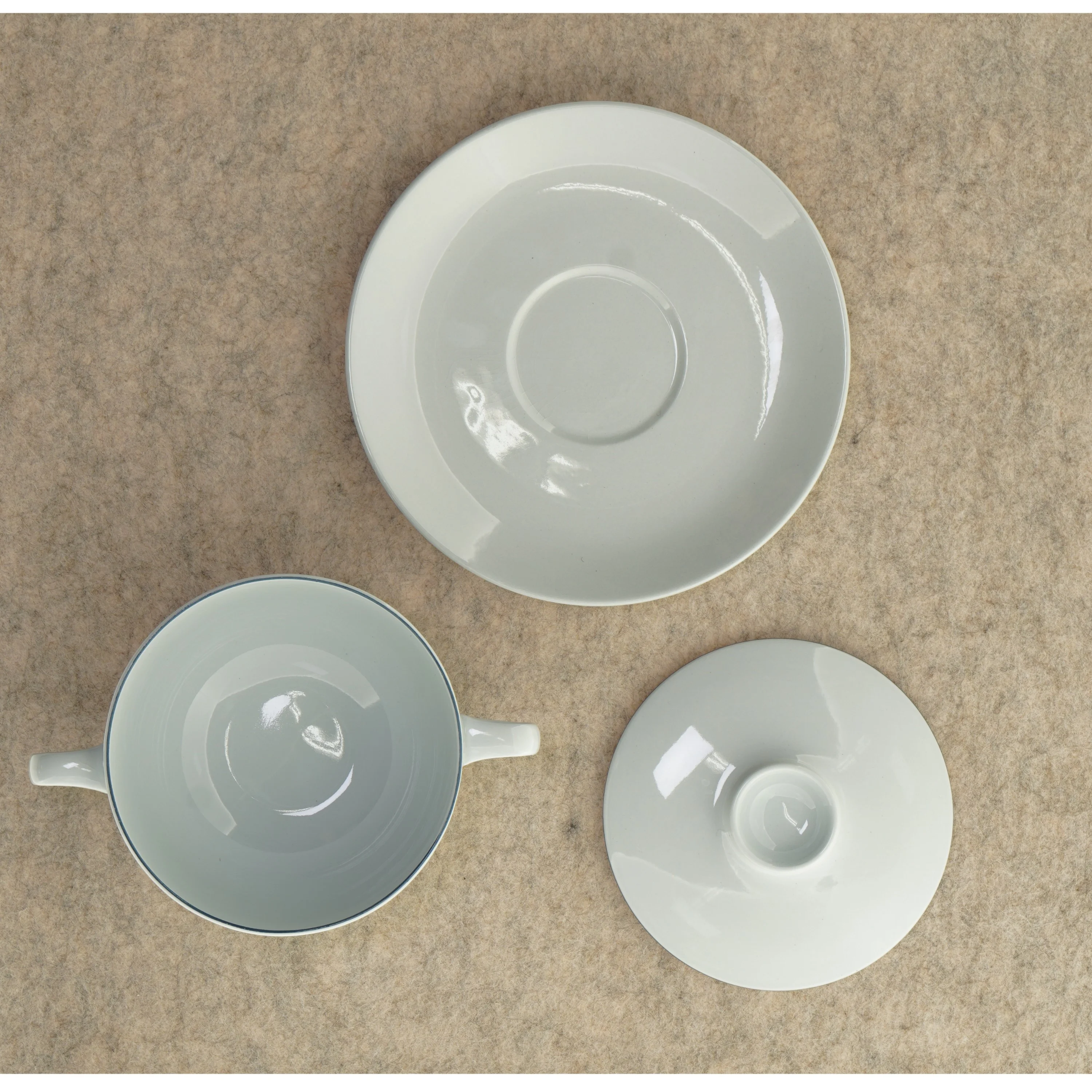 Suppe kop fra Aluminia (str. Skal 12 cm)