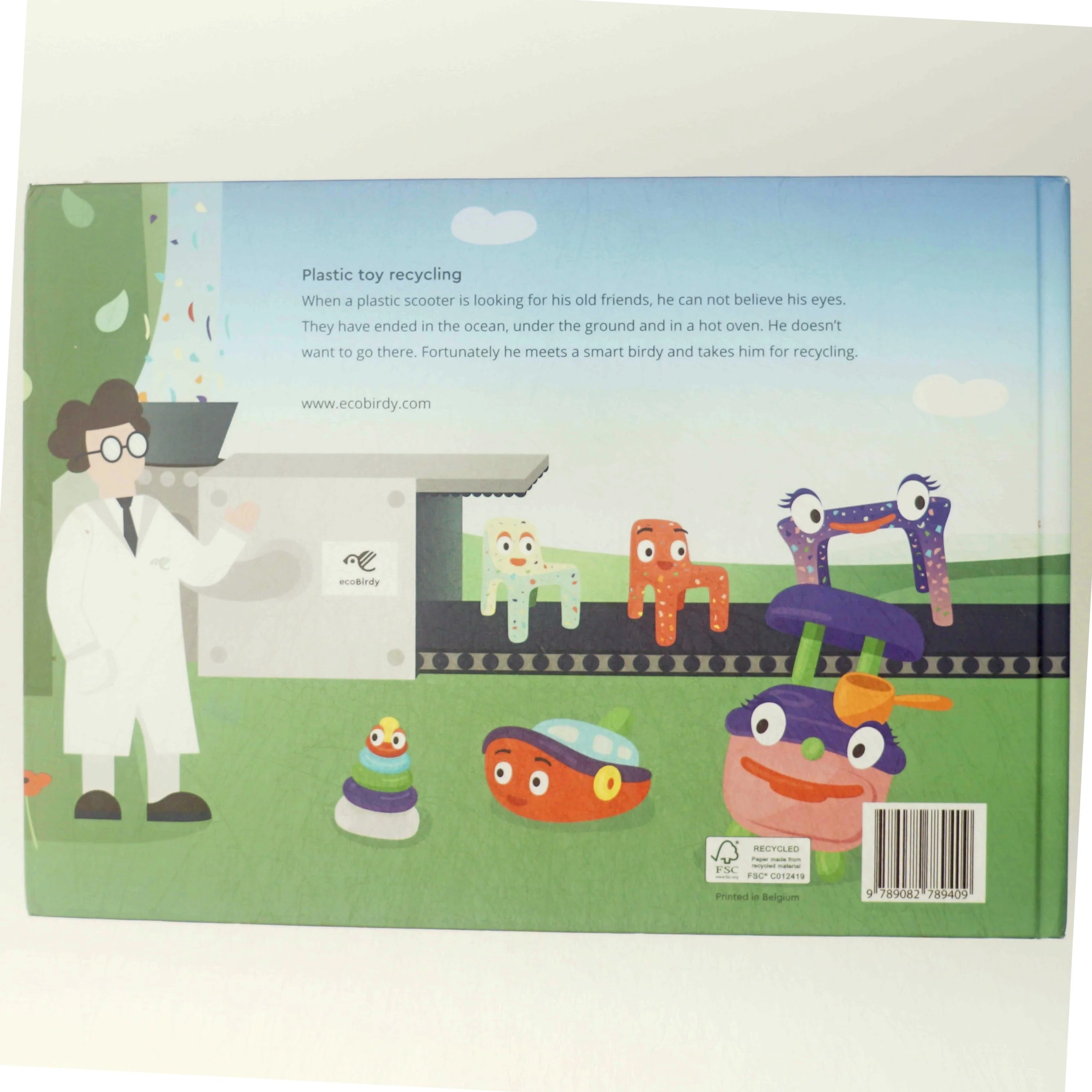 Bog om genbrug af plastiklegetøj