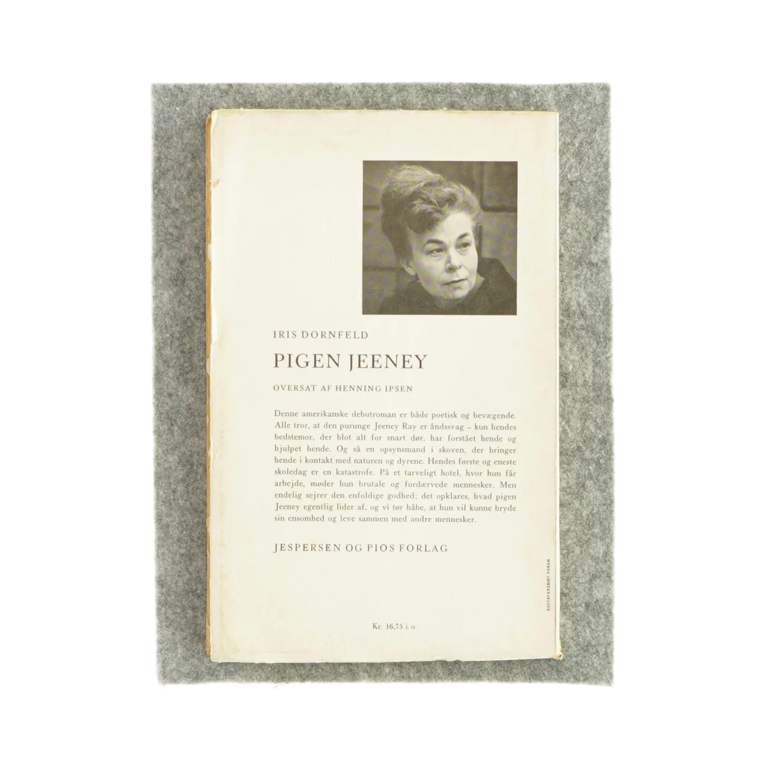 Pigen Jeeney af Iris Dornfeld (Bog)