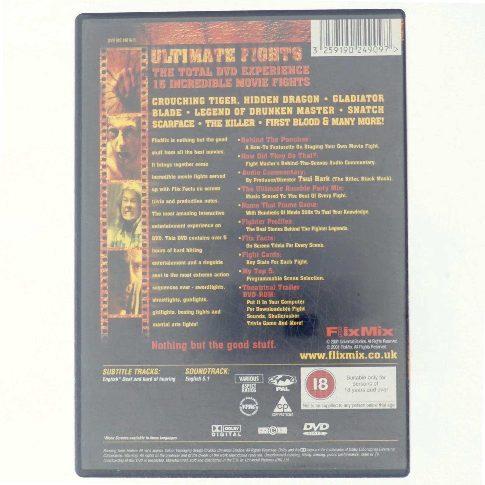 ULTIMATE FIGHTS FROM THE MOVIE