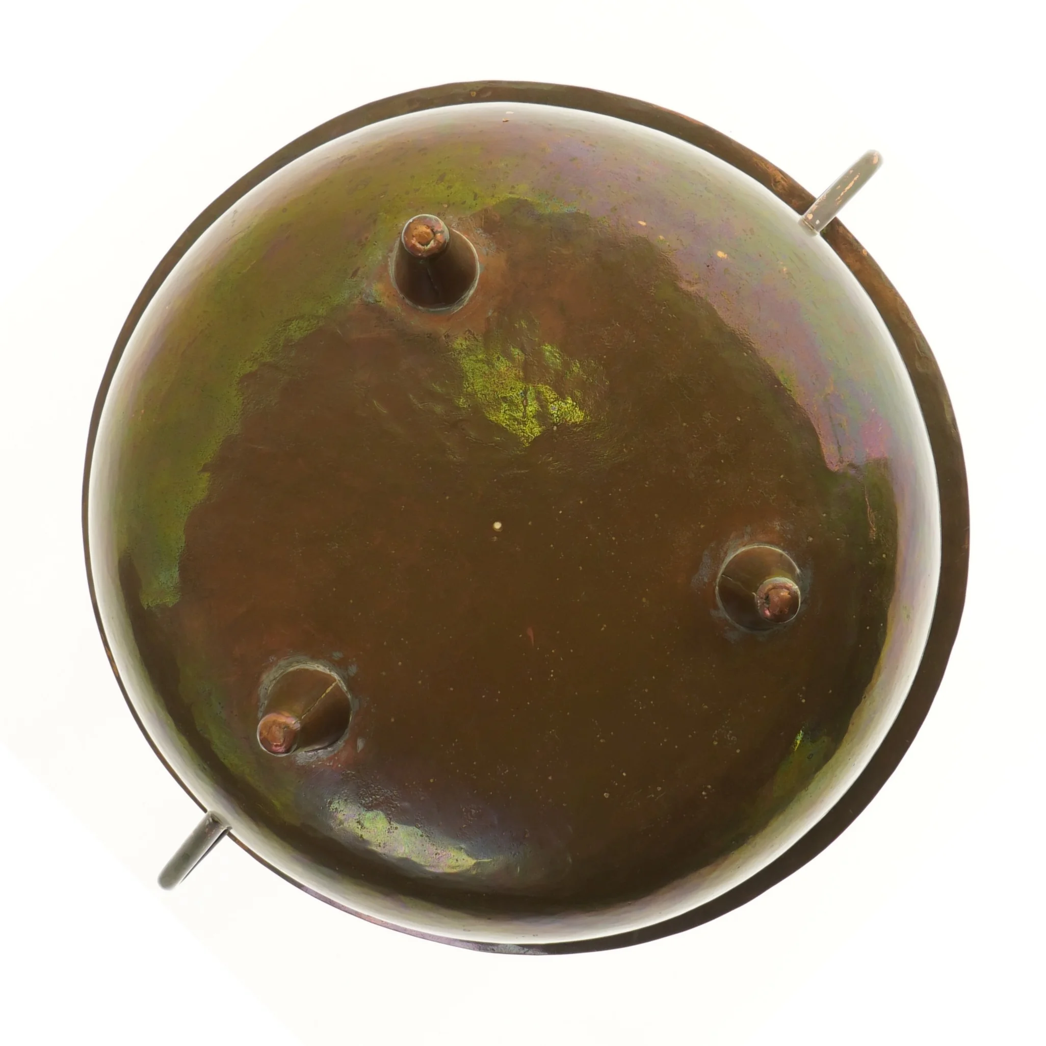 Kobbergryde med låg (str. Ø 36 cm)