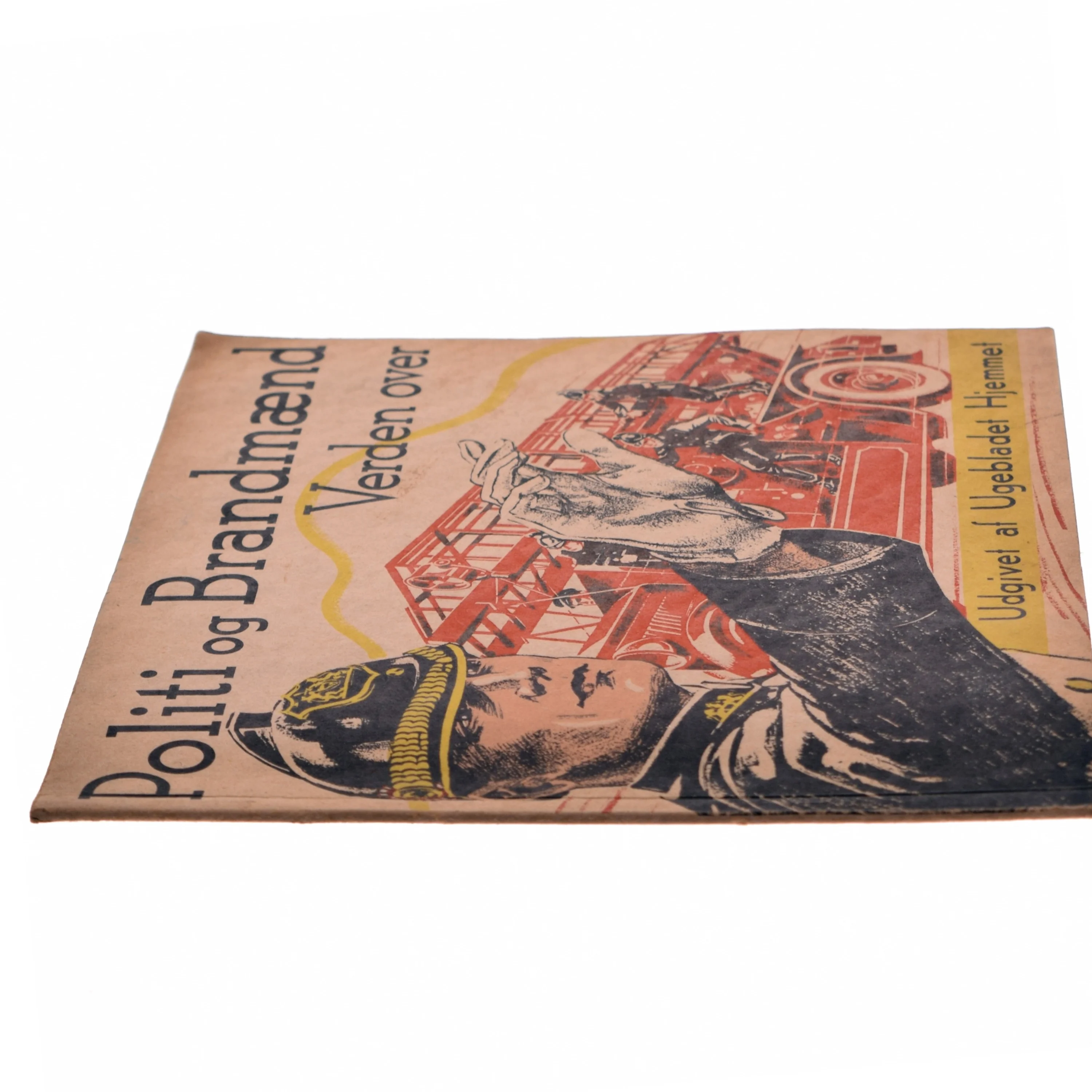 Vintage Bog om Politi og Brandmænd