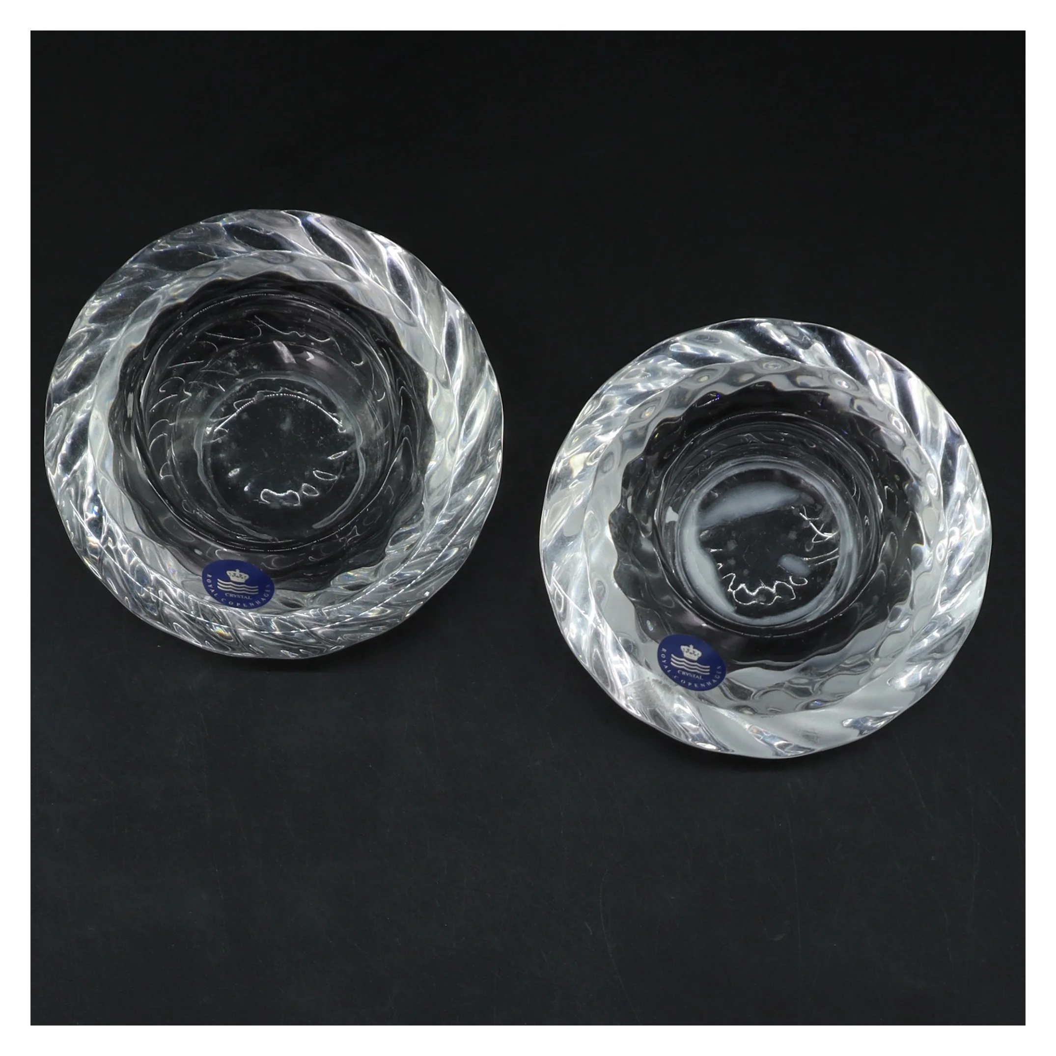 Royal Copenhagen lysestager fra Royal Copenhagen (str. 2 stk 10,5 cm)