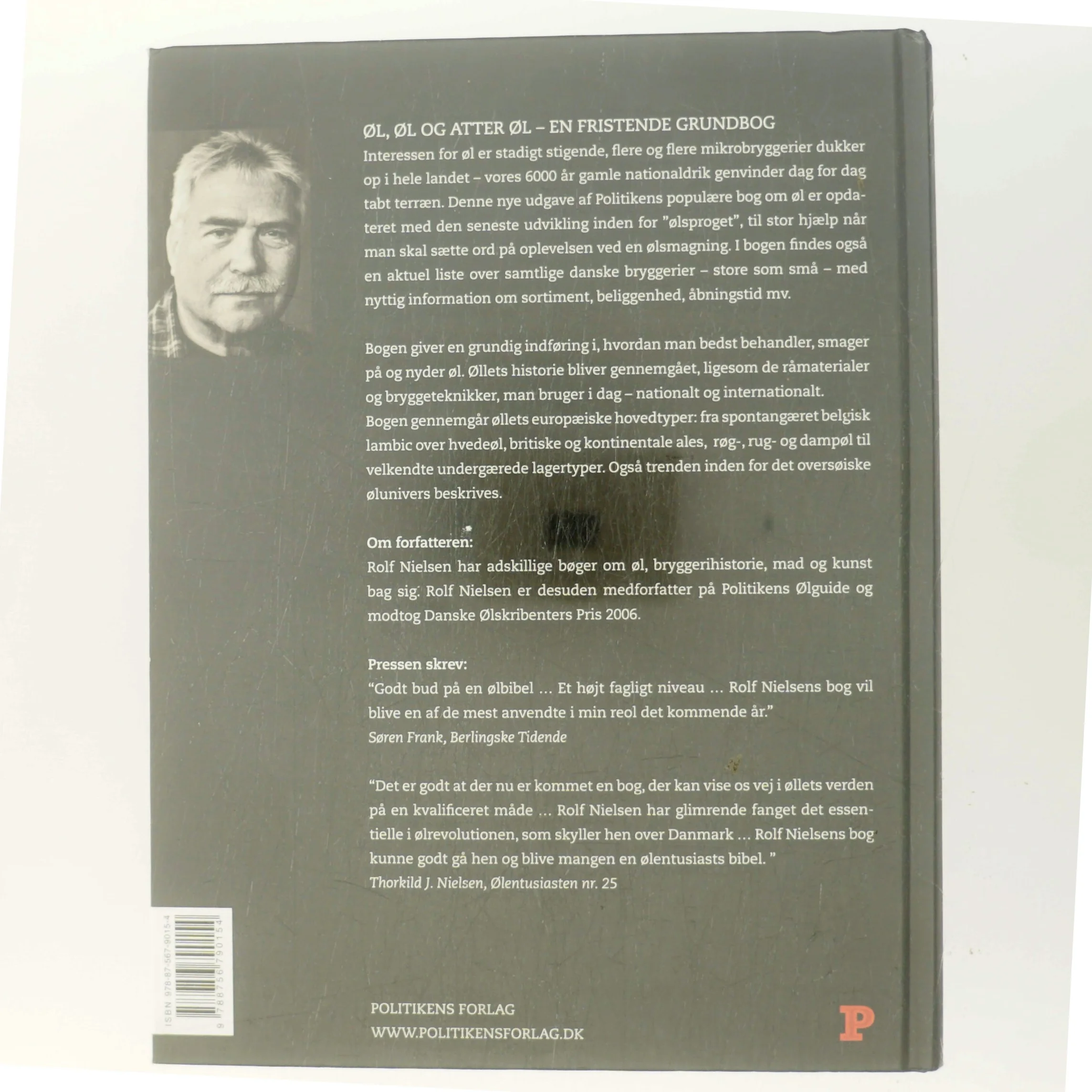 Politikens bog om øl af Rolf Nielsen (f. 1943) (Bog)