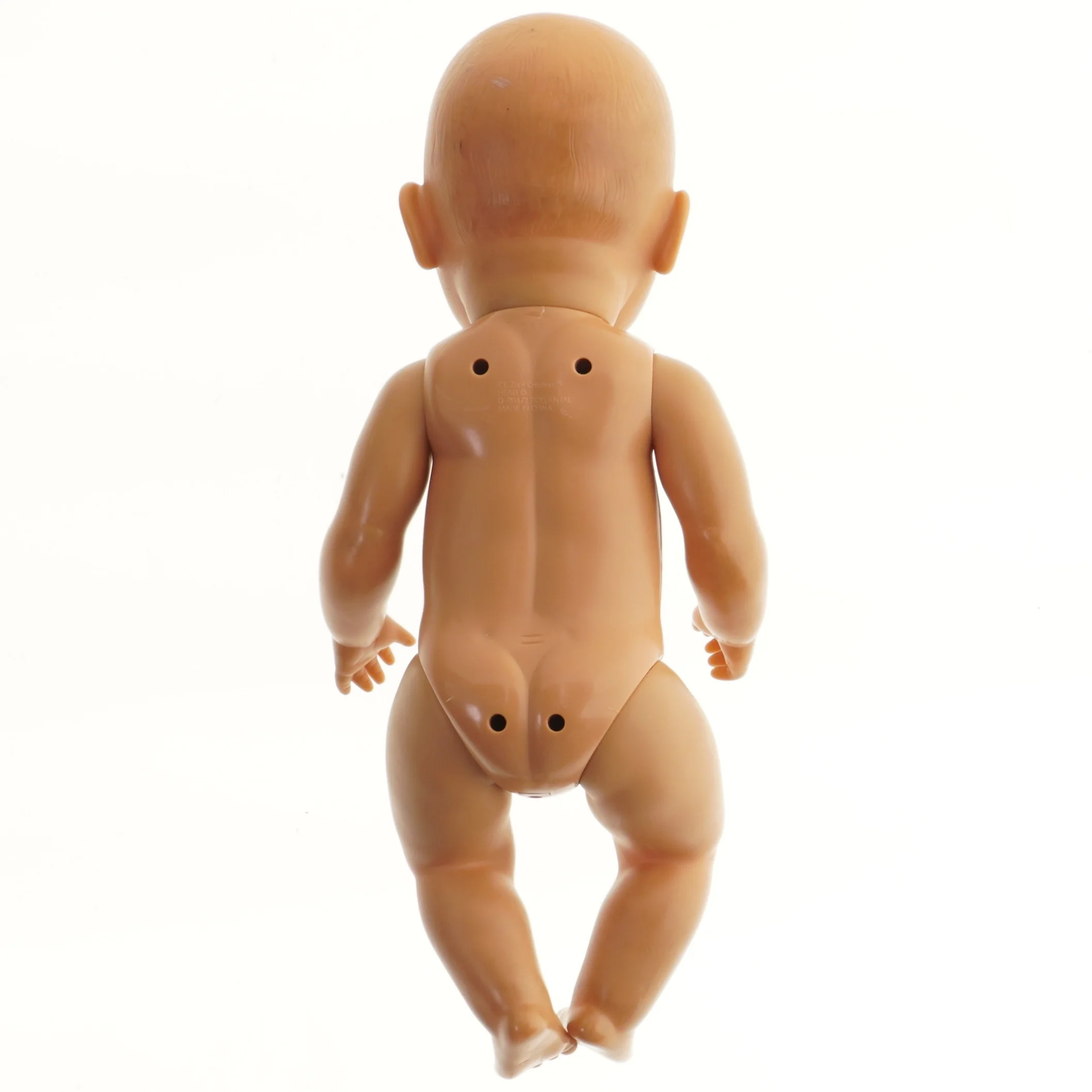 dukke af plastik (str. 40 cm)