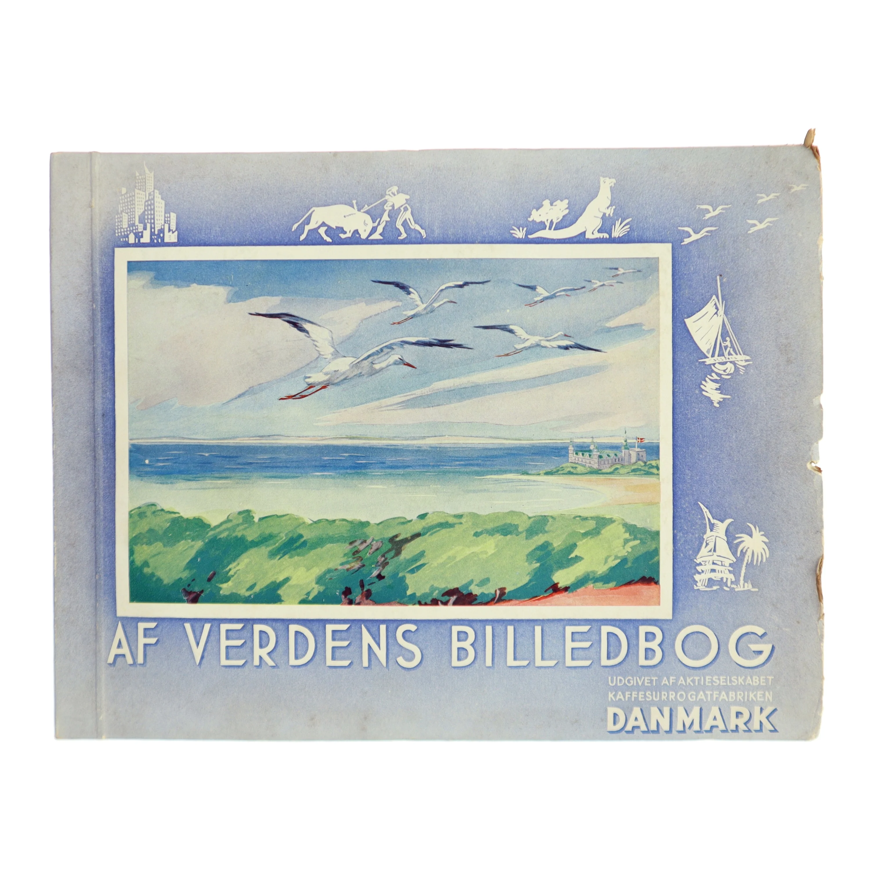 Gammel illustreret bog