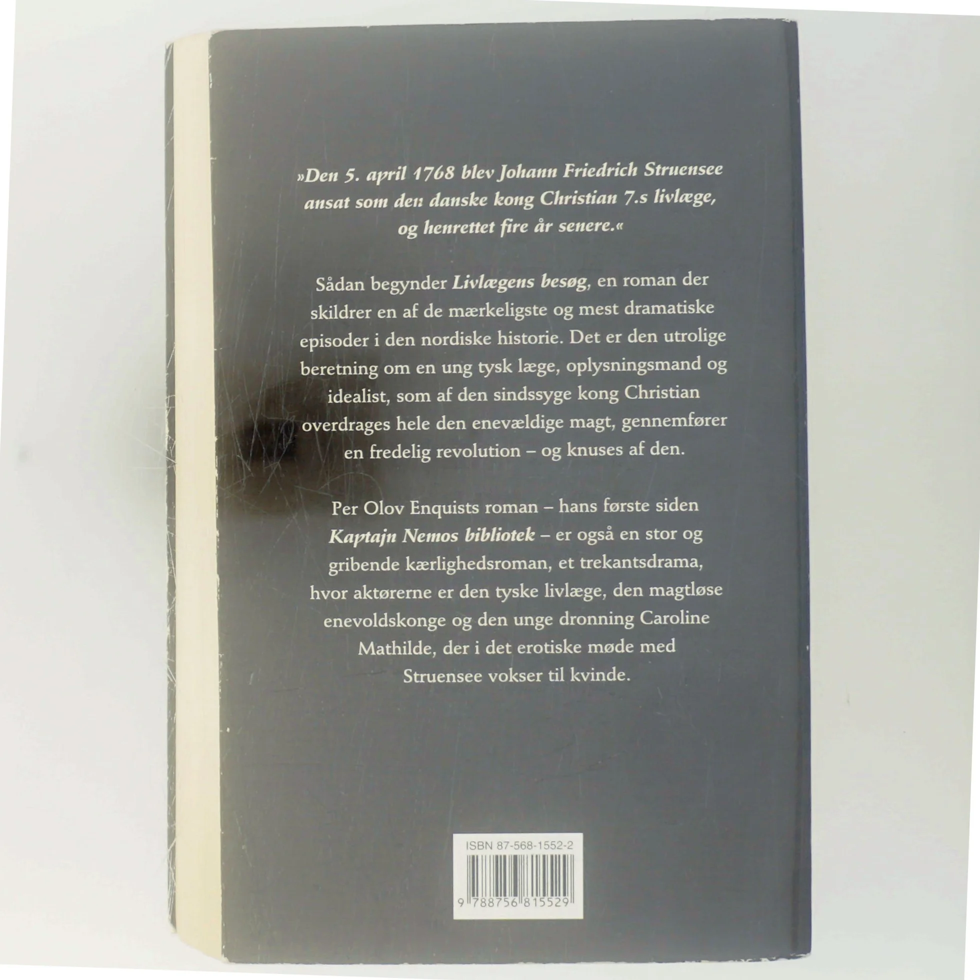 Livlaegens Besog: Roman (Danish Edition) af Per Olov Enquist (Bog)