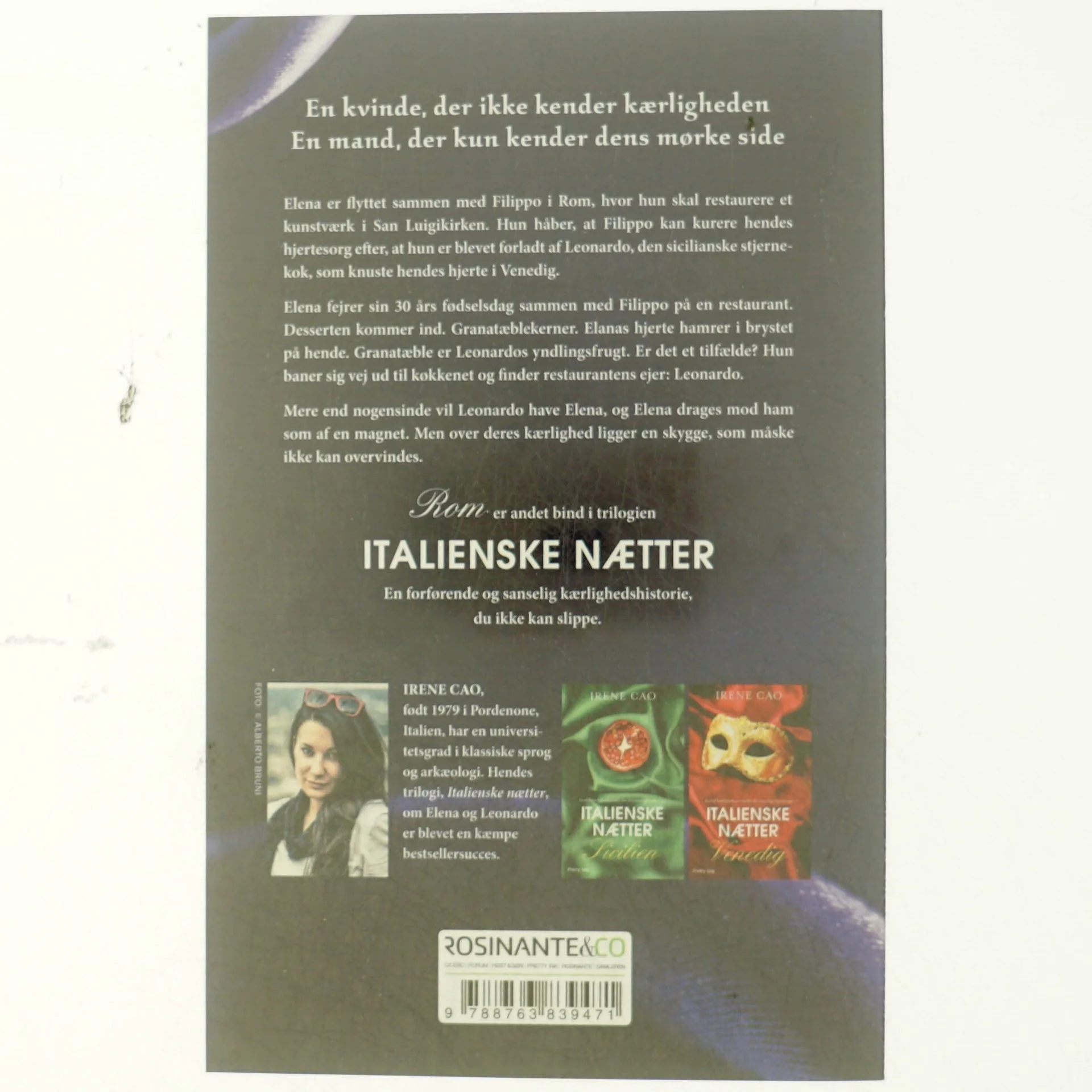 Italienske nætter. Bind 2, Rom af Irene Cao (f. 1979) (Bog)