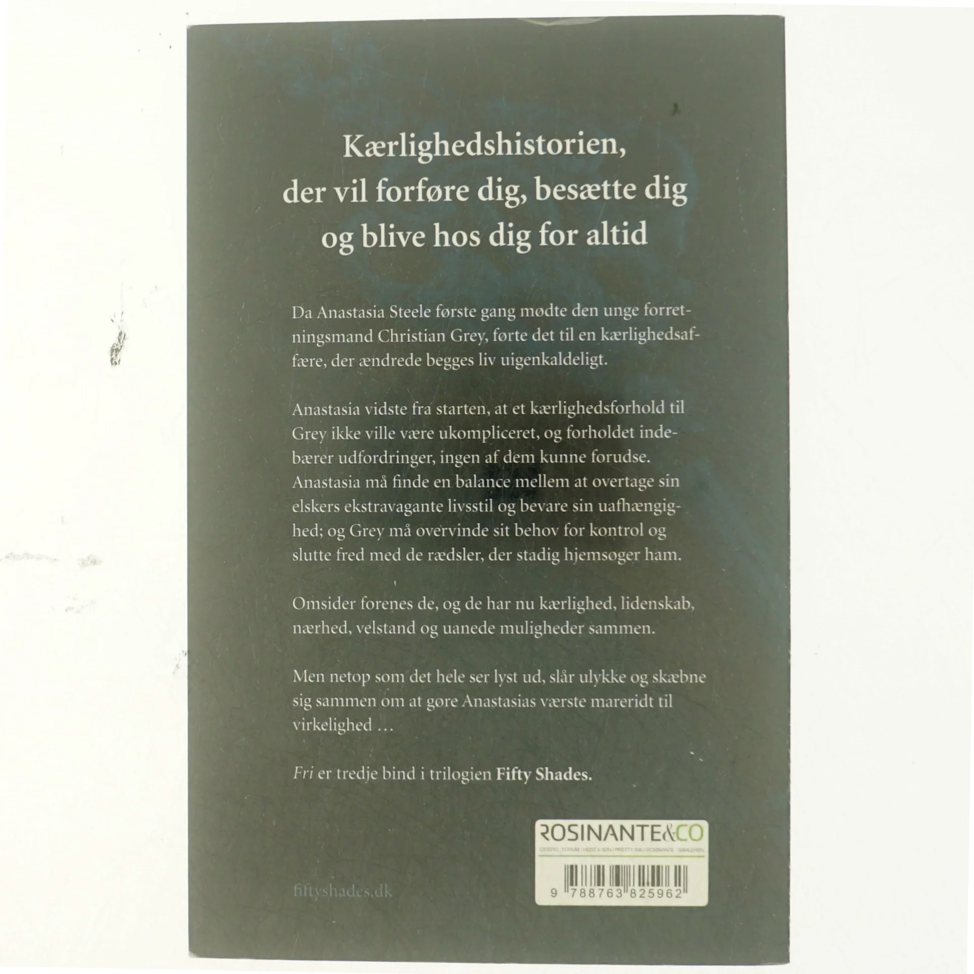 Fifty shades. Bind 3, Fri af E. L. James (Bog)