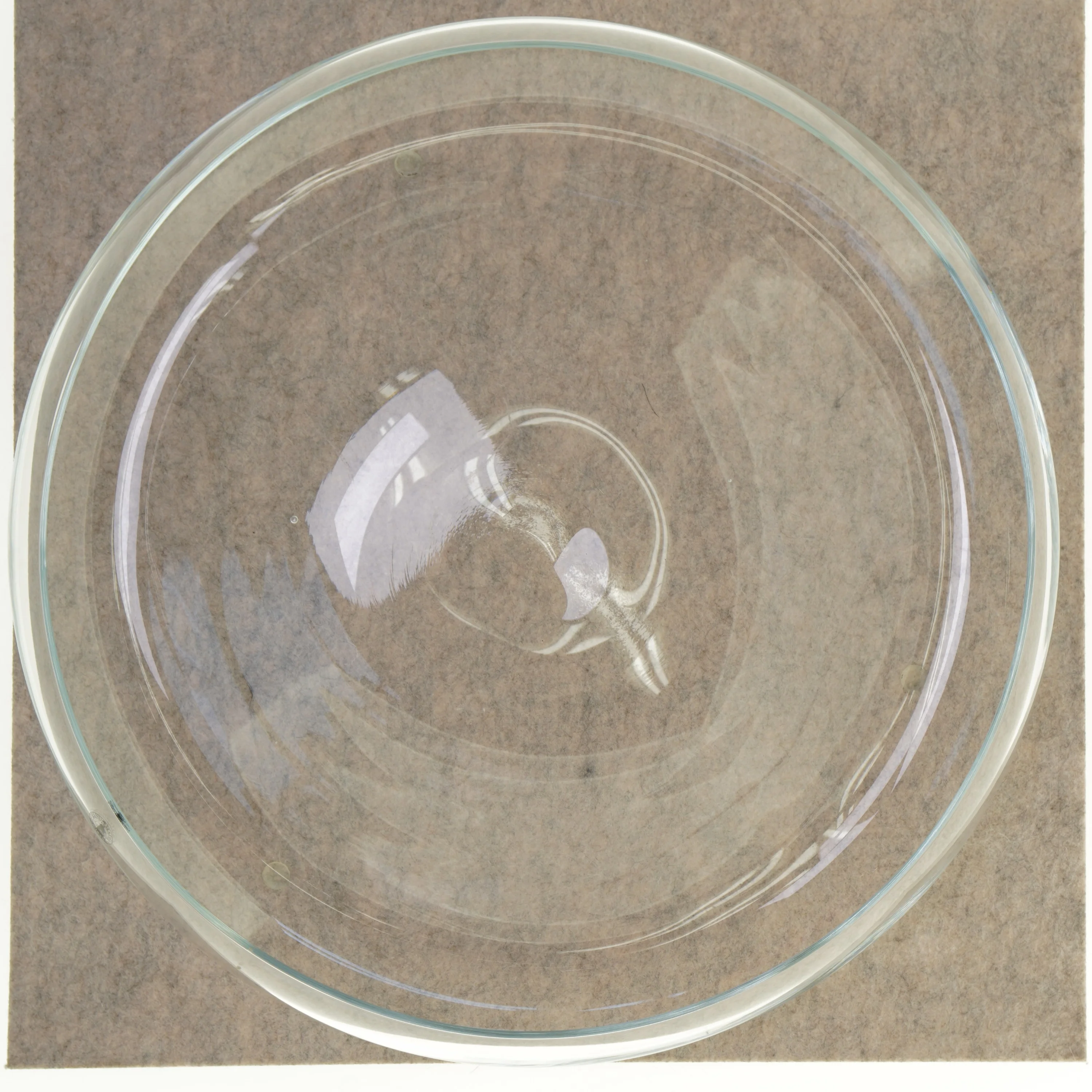 IKEA Skål i glas (str. 35 x 7 cm)