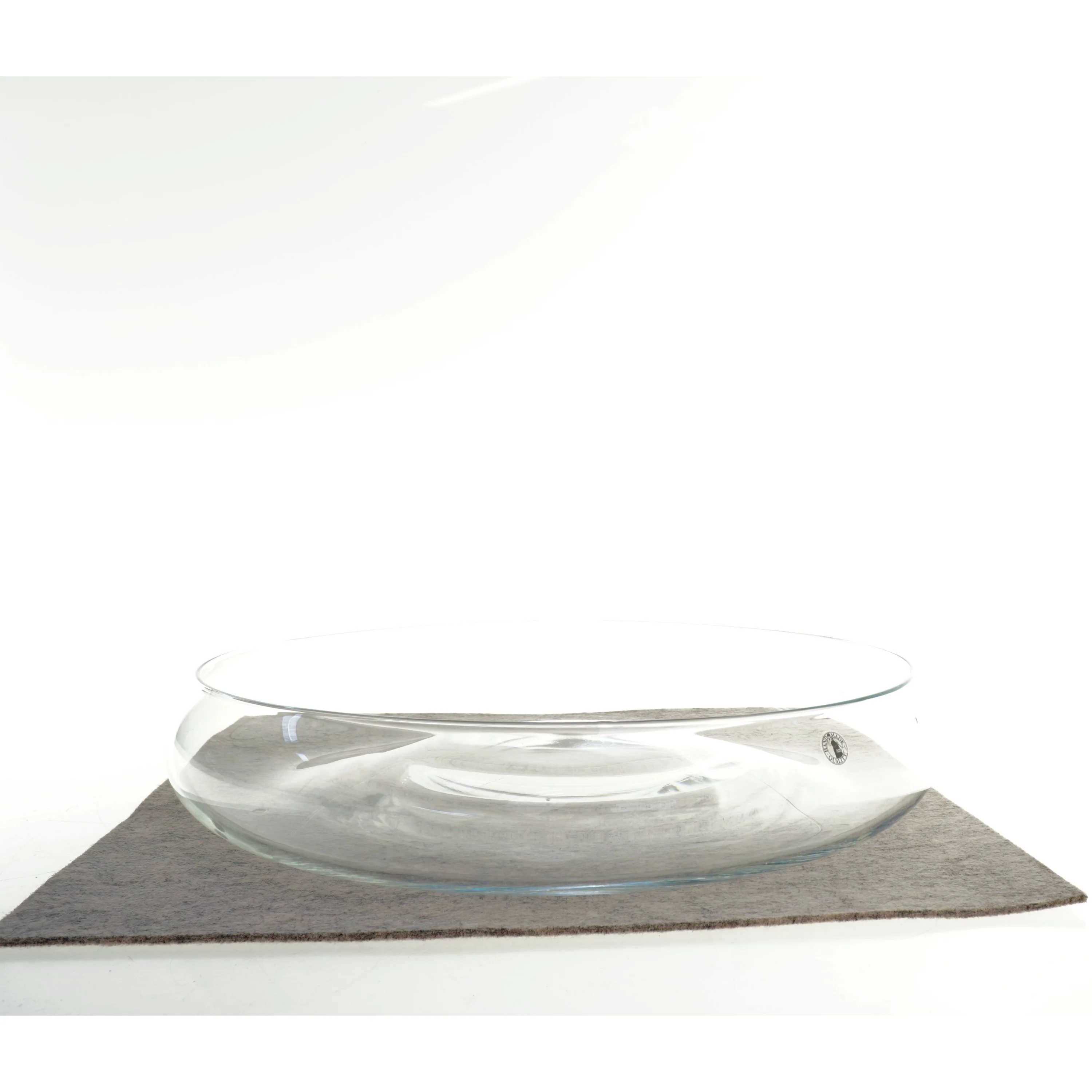 IKEA Skål i glas (str. 35 x 7 cm)