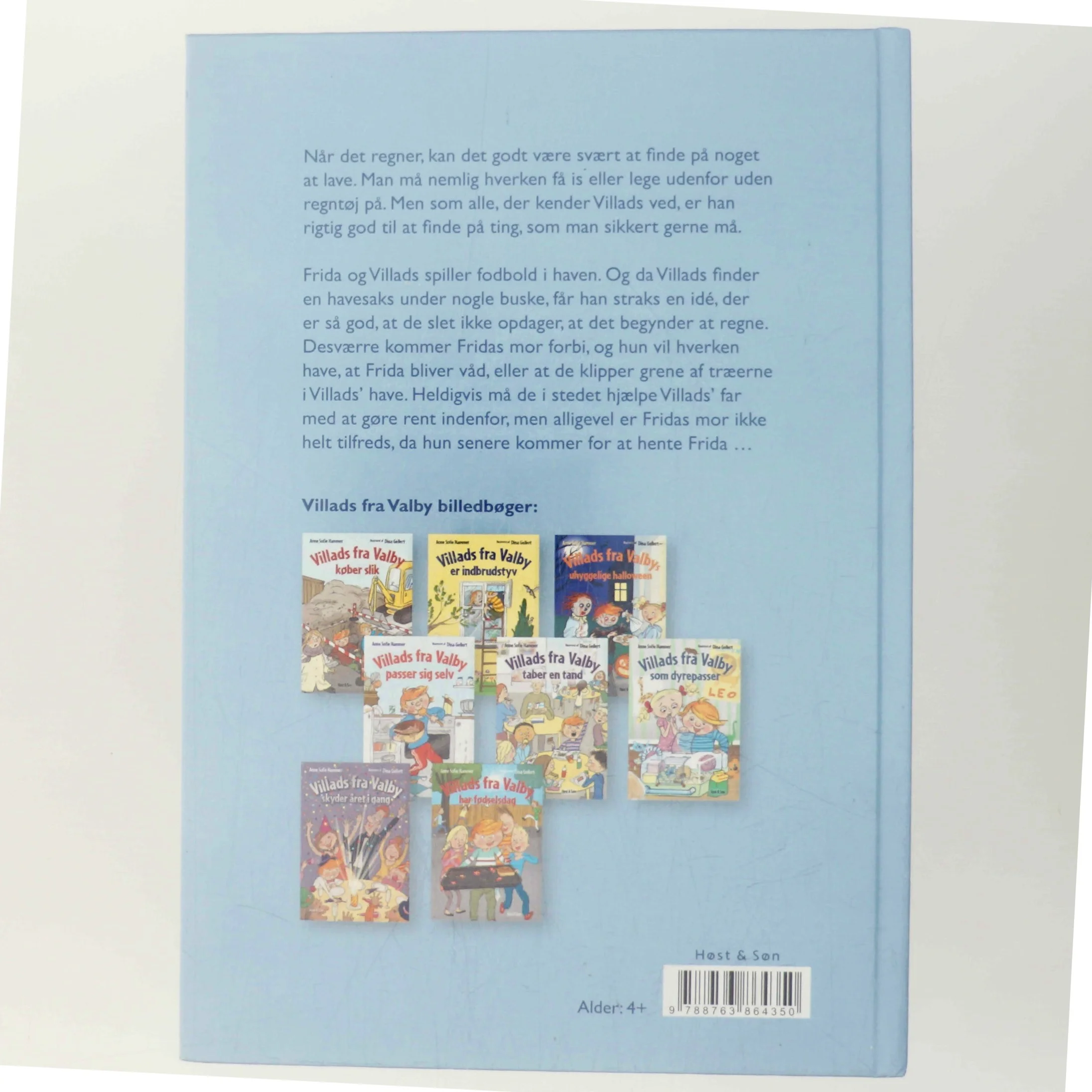 Villads fra Valby spiller fodbold af Anne Sofie Hammer (Bog)