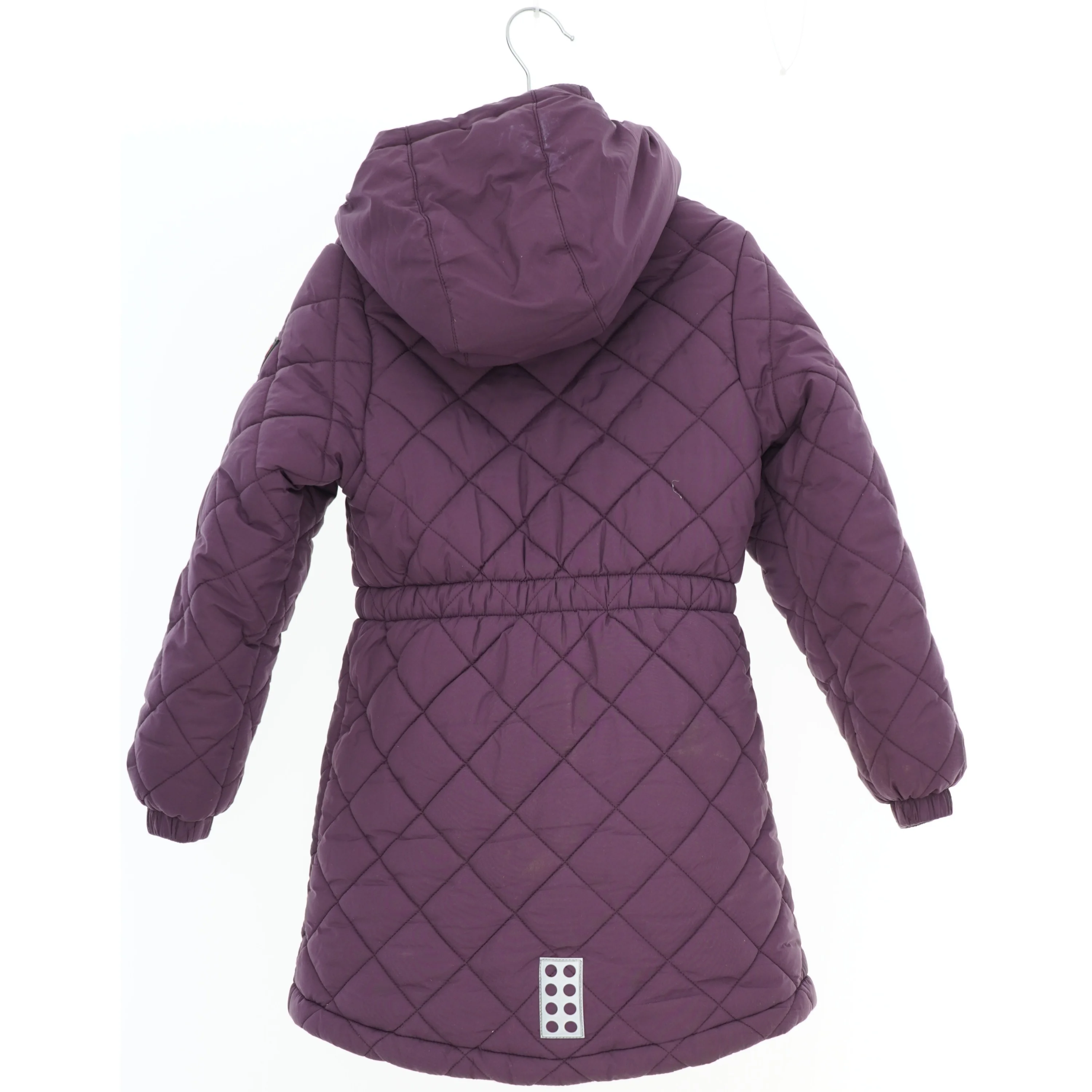 Quiltet jakke med hætte fra Lego (str. 116)