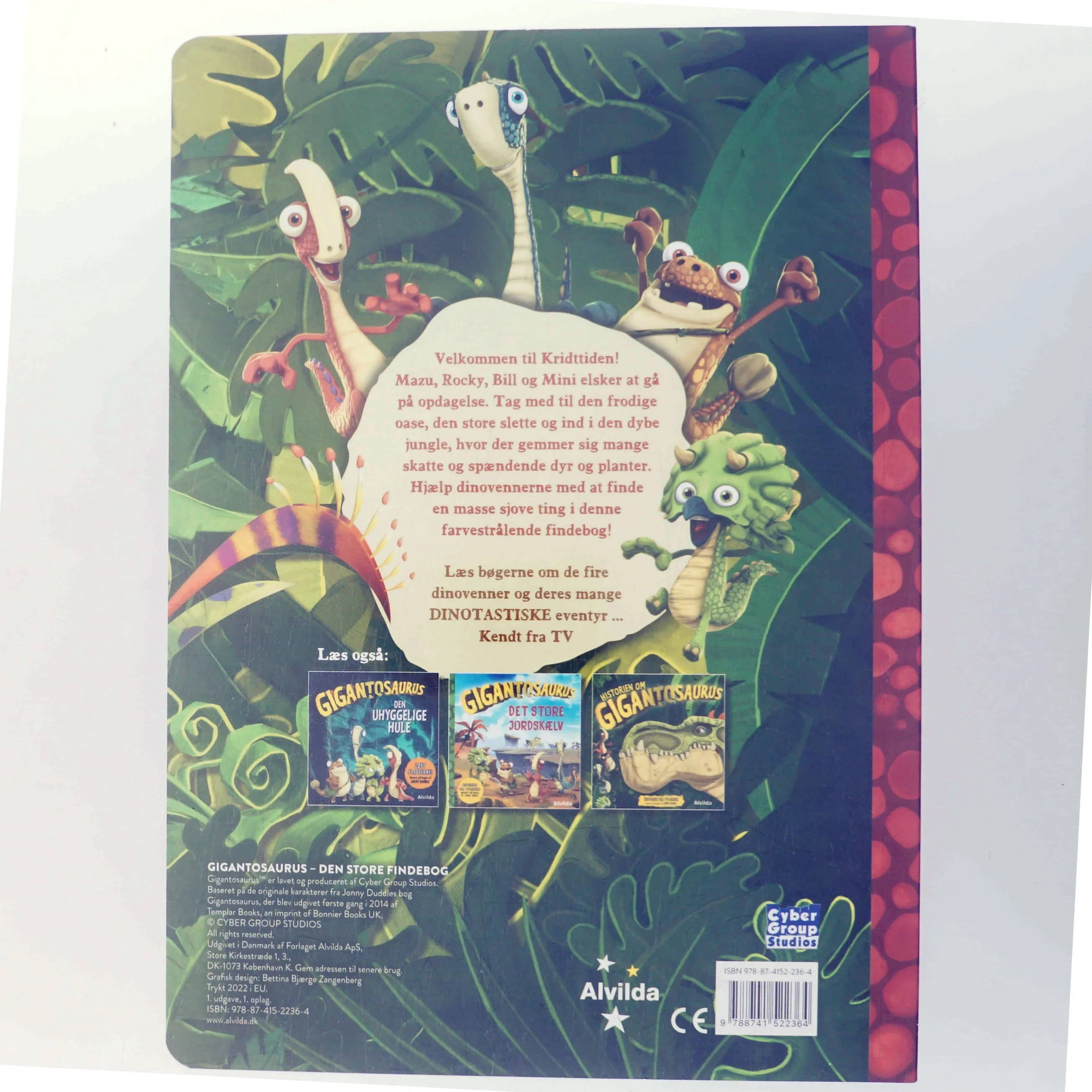 Gigantosaurus - den store findebog af Jonny Duddle (Bog)