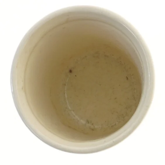 Keramikkrus med rosedekoration (str. Ø 10 cm, 10 cm)