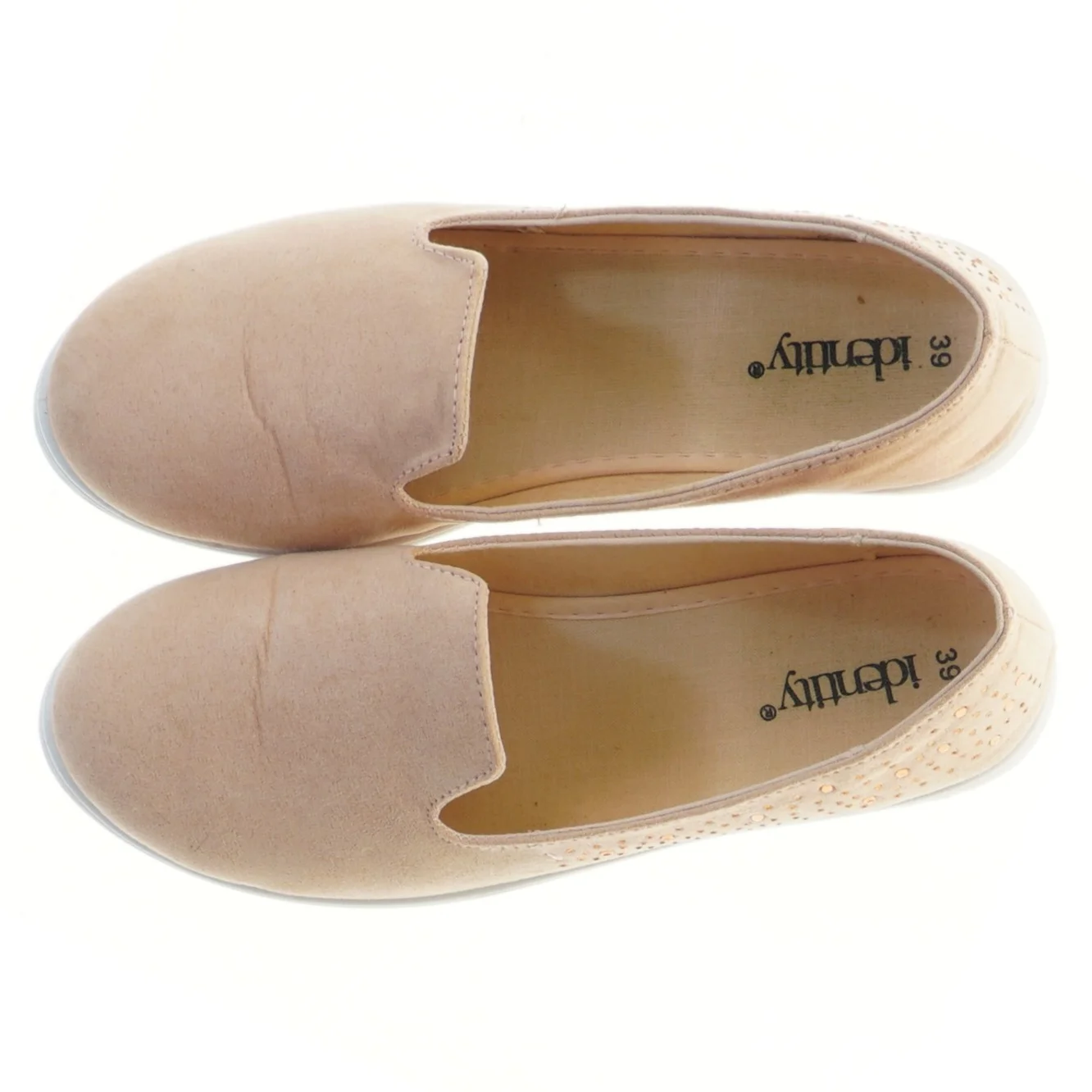 Beige sko med sten str. 39 fra Identity (str. 39 )
