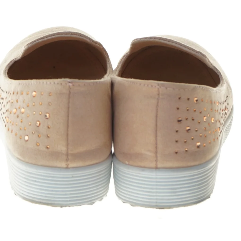Beige sko med sten str. 39 fra Identity (str. 39 )