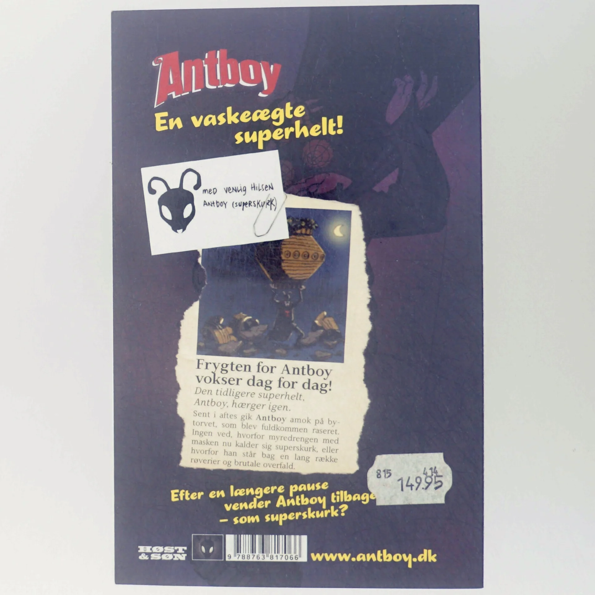 Kenneth Bøgh Andersens Antboy - Tissemyren vender tilbage af Kenneth Bøgh Andersen (Bog)