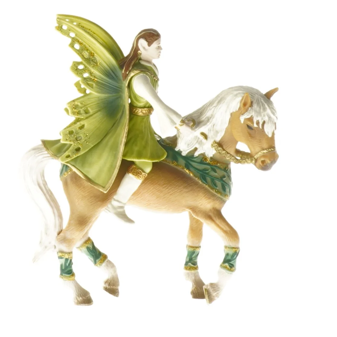 Elv med vinget på hestefigur fra Schleich (str. 12 cm)