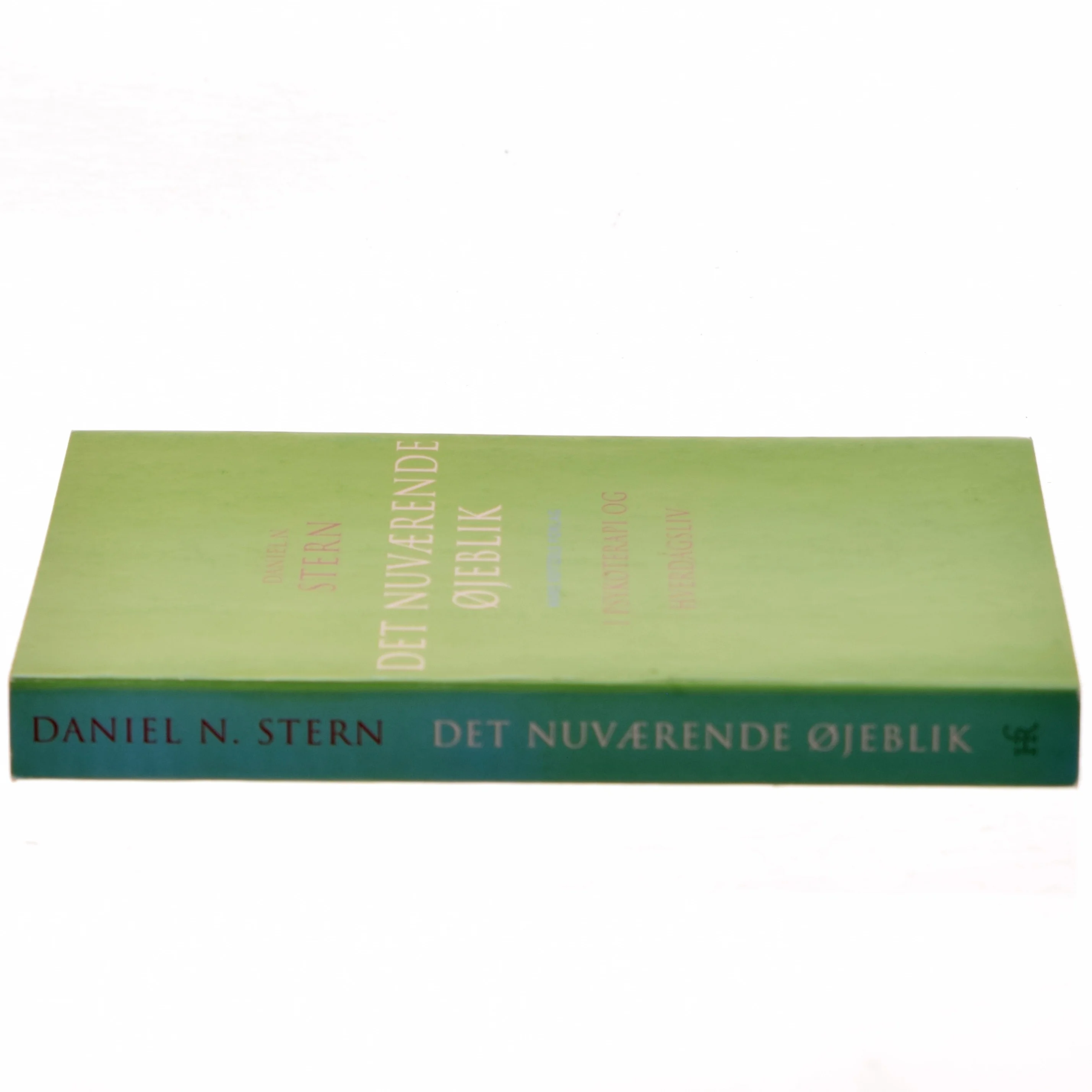 Det nuværende øjeblik i psykoterapi og hverdagsliv af Daniel Stern (f. 1934) (Bog)