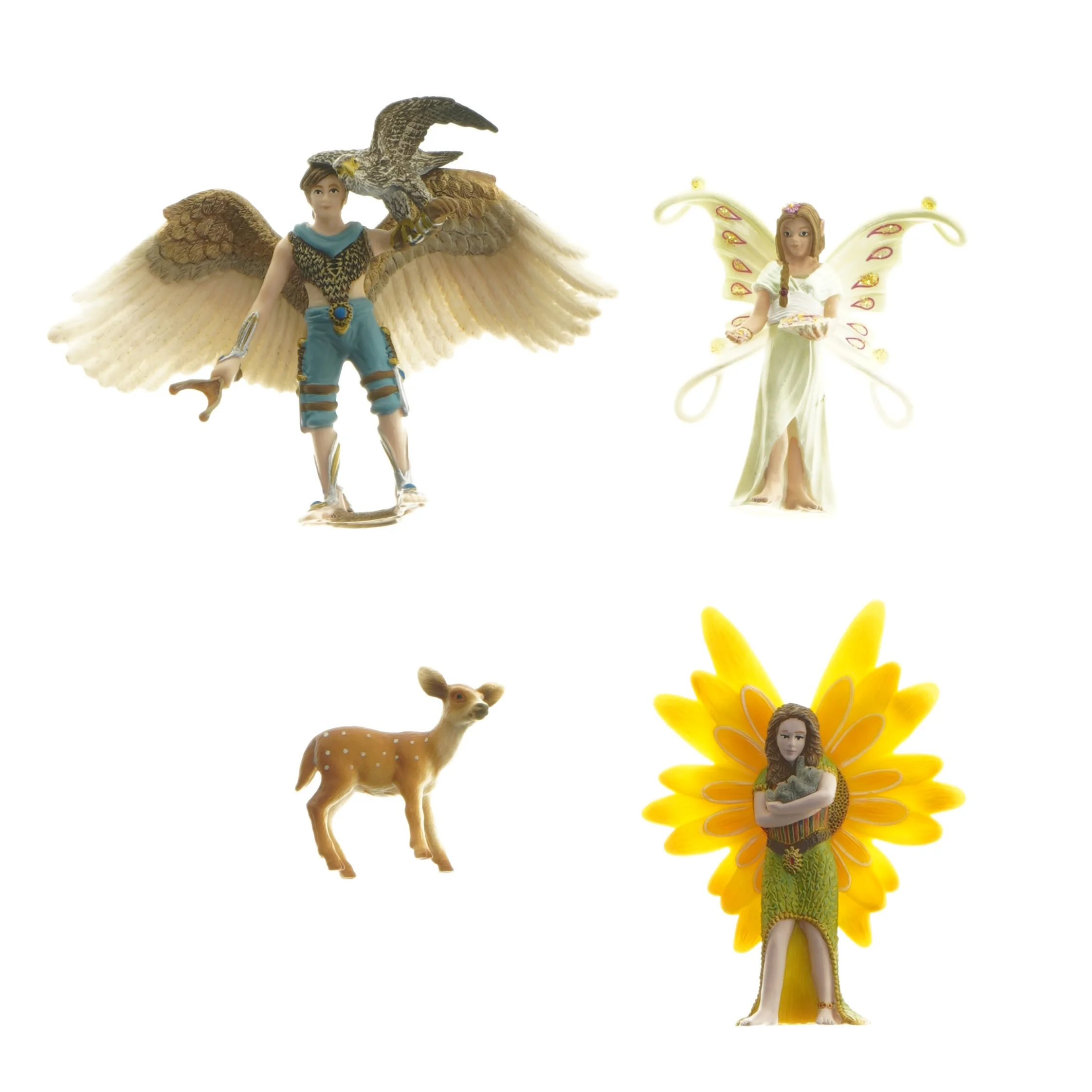 Sæt af fantasy figurer fra Schleich (str. 9 cm)