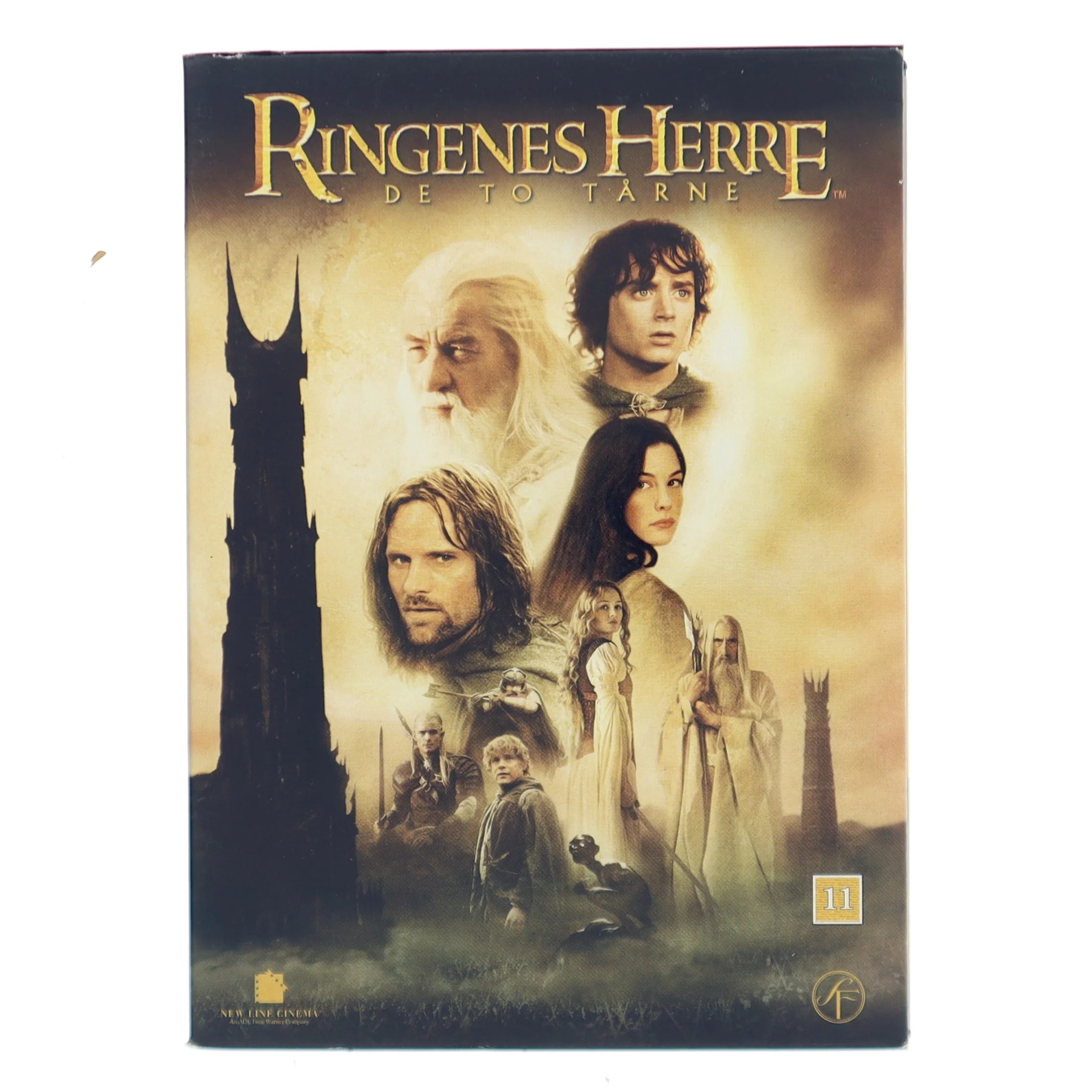 Lord of the Rings 2: The Two Towers med Navne ikke angivet (DVD)