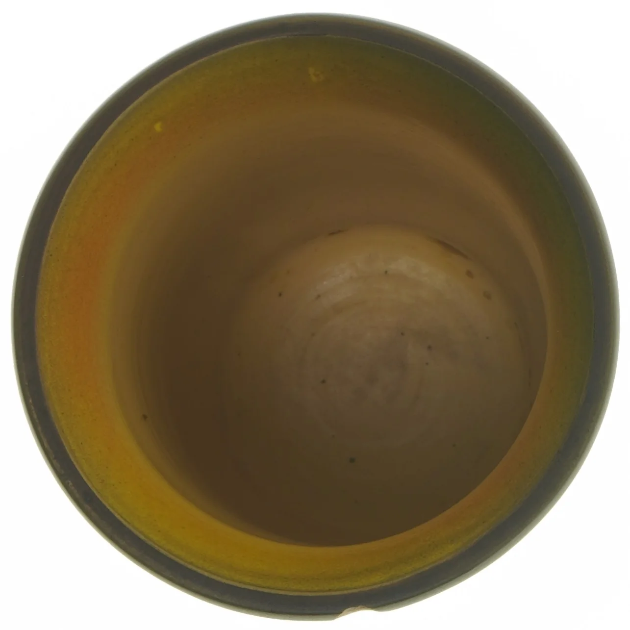 Ipsen vase med sejlmotiv (str. Ø 12,5 cm længde 21,5 cm)