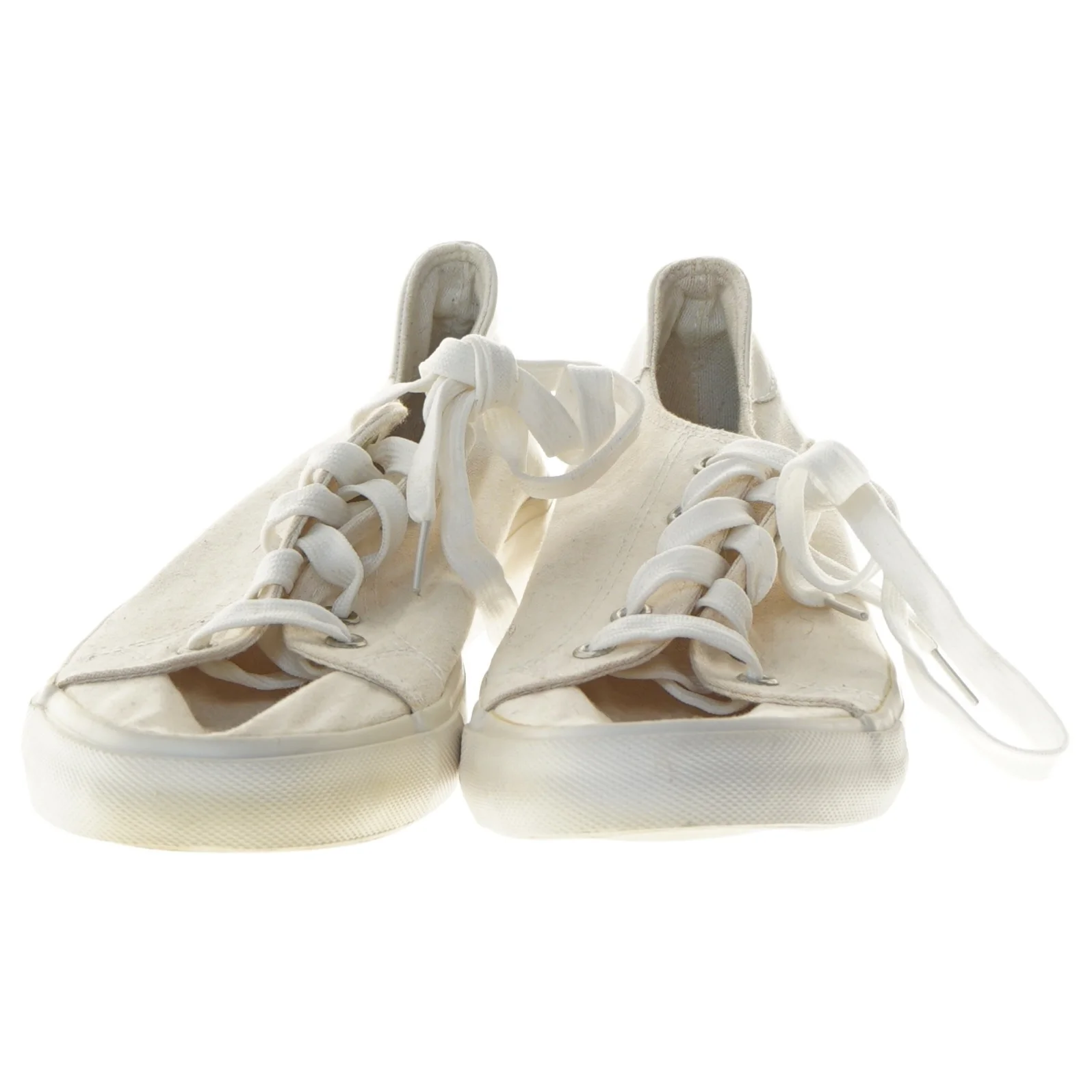 Hvide sneakers (str. 28 cm)