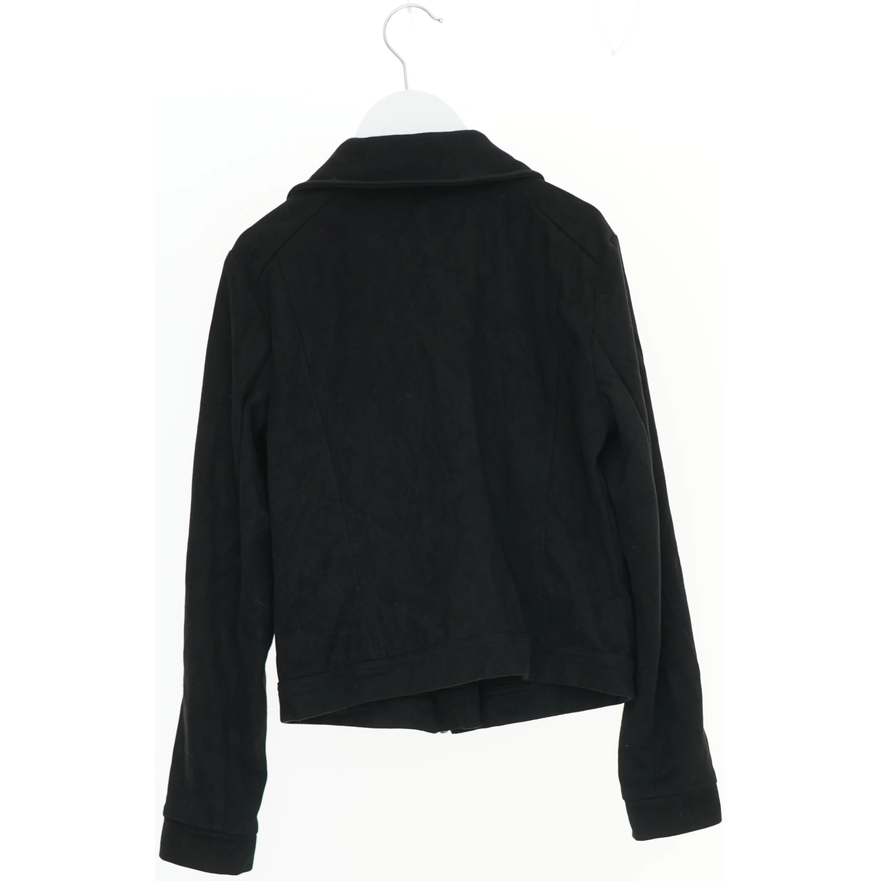 Sort børnejakke med lynlåse fra Hound (str. M)