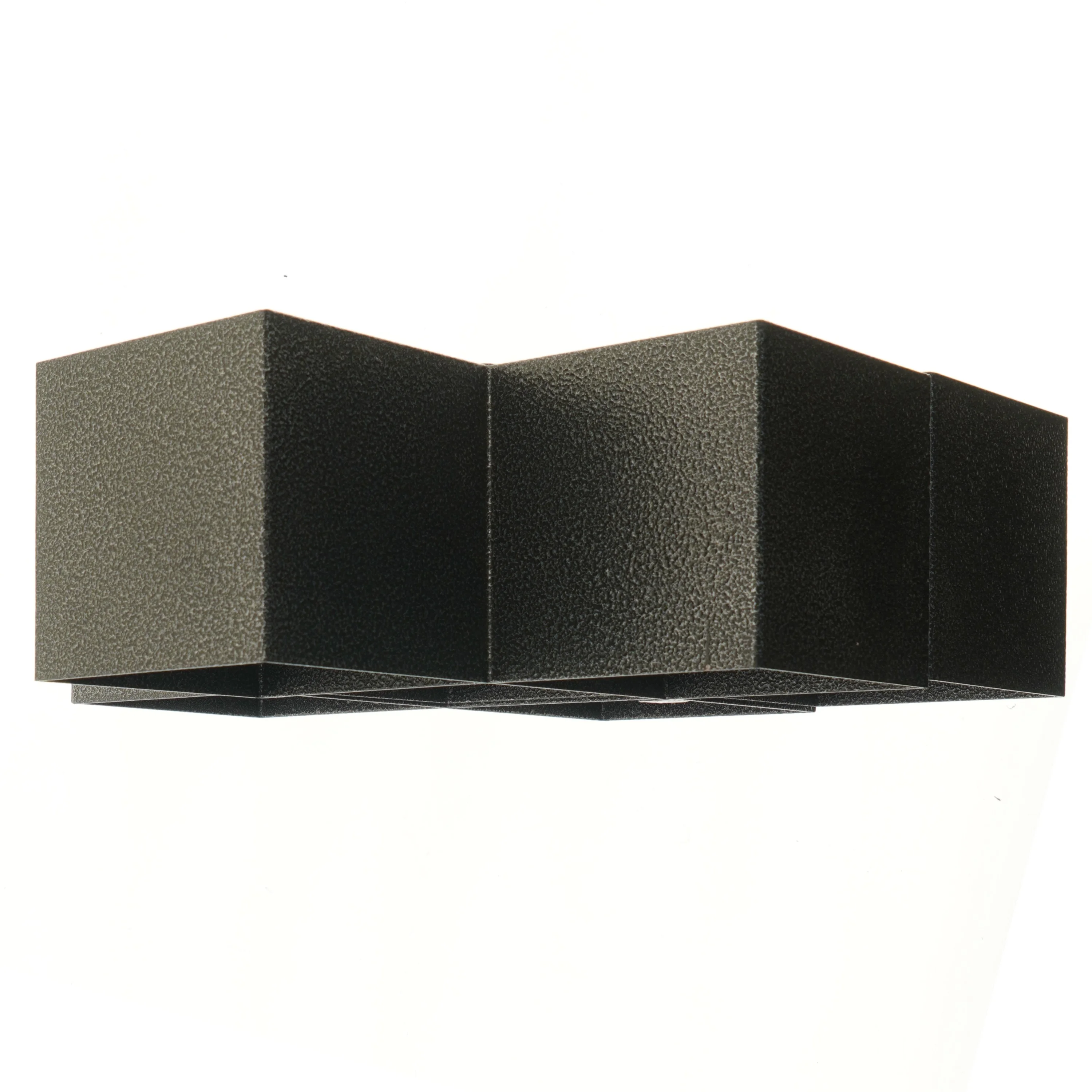 Metal væghylder (str. 3 stk 43x21,5 cm)