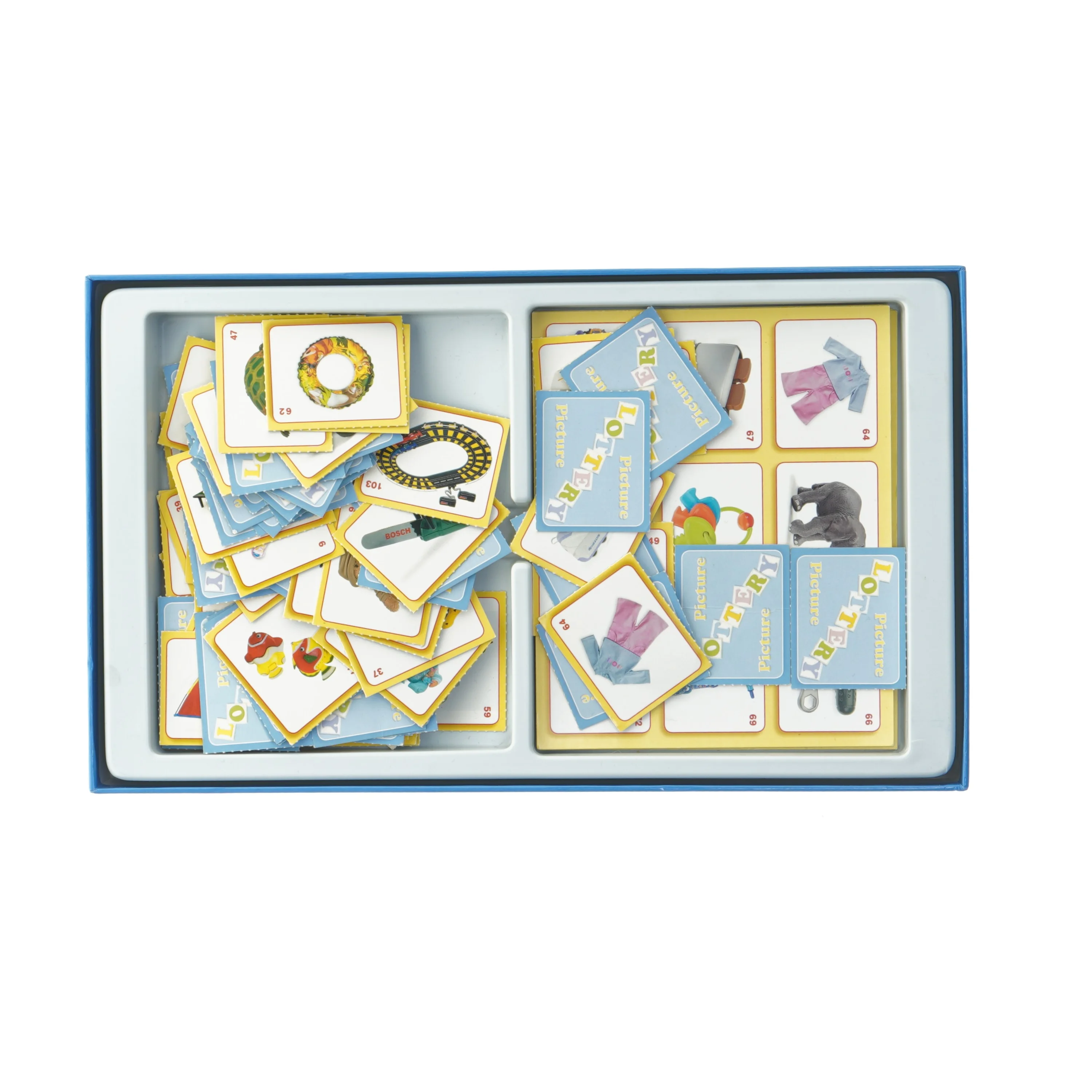 Billedlotteri spil fra Danspil (str. 4x32x19 cm)